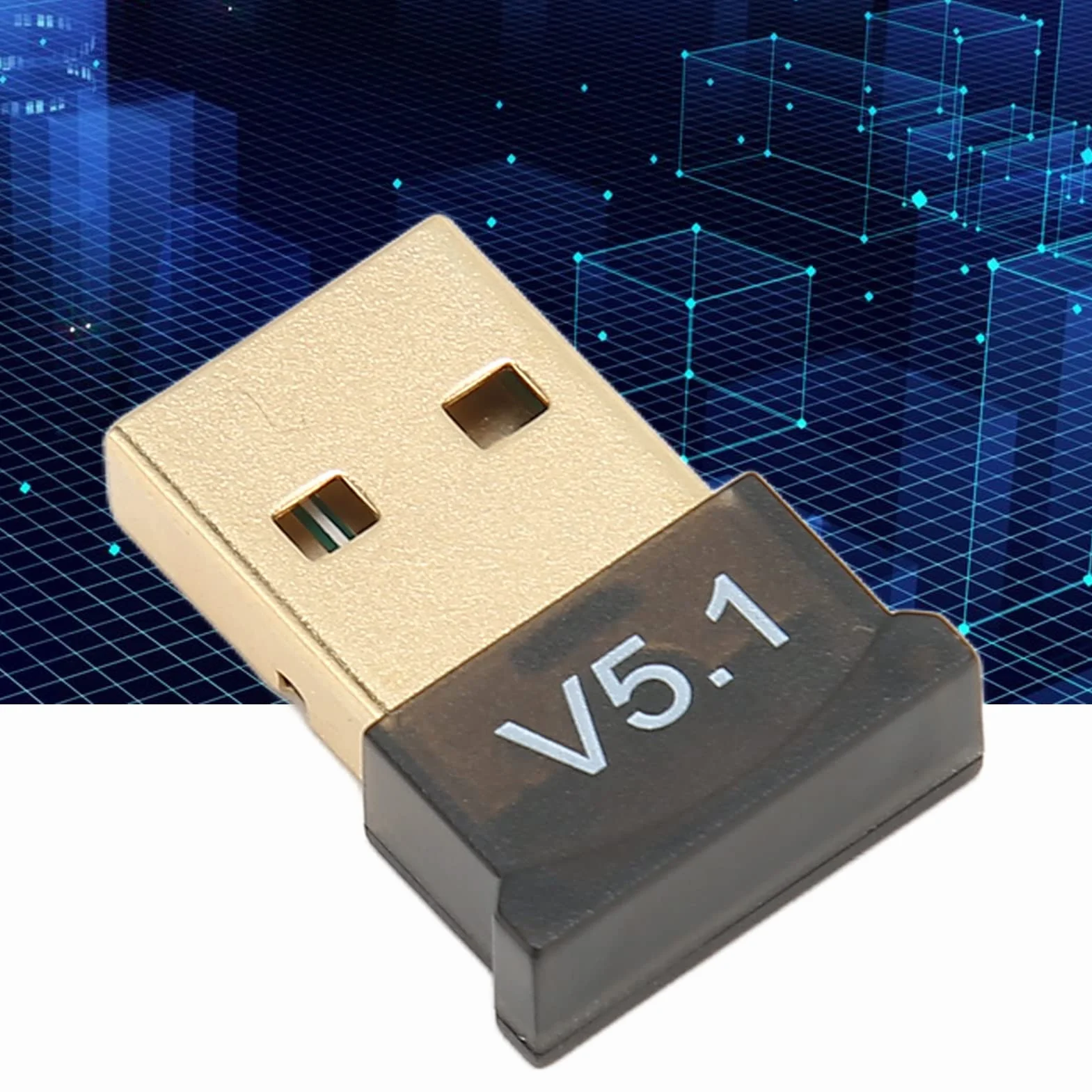 Bezprzewodowy Adapter USB Bluetooth 5.1 Odbiornik Audio dla Systemu 7/8.1/10/11 Linux