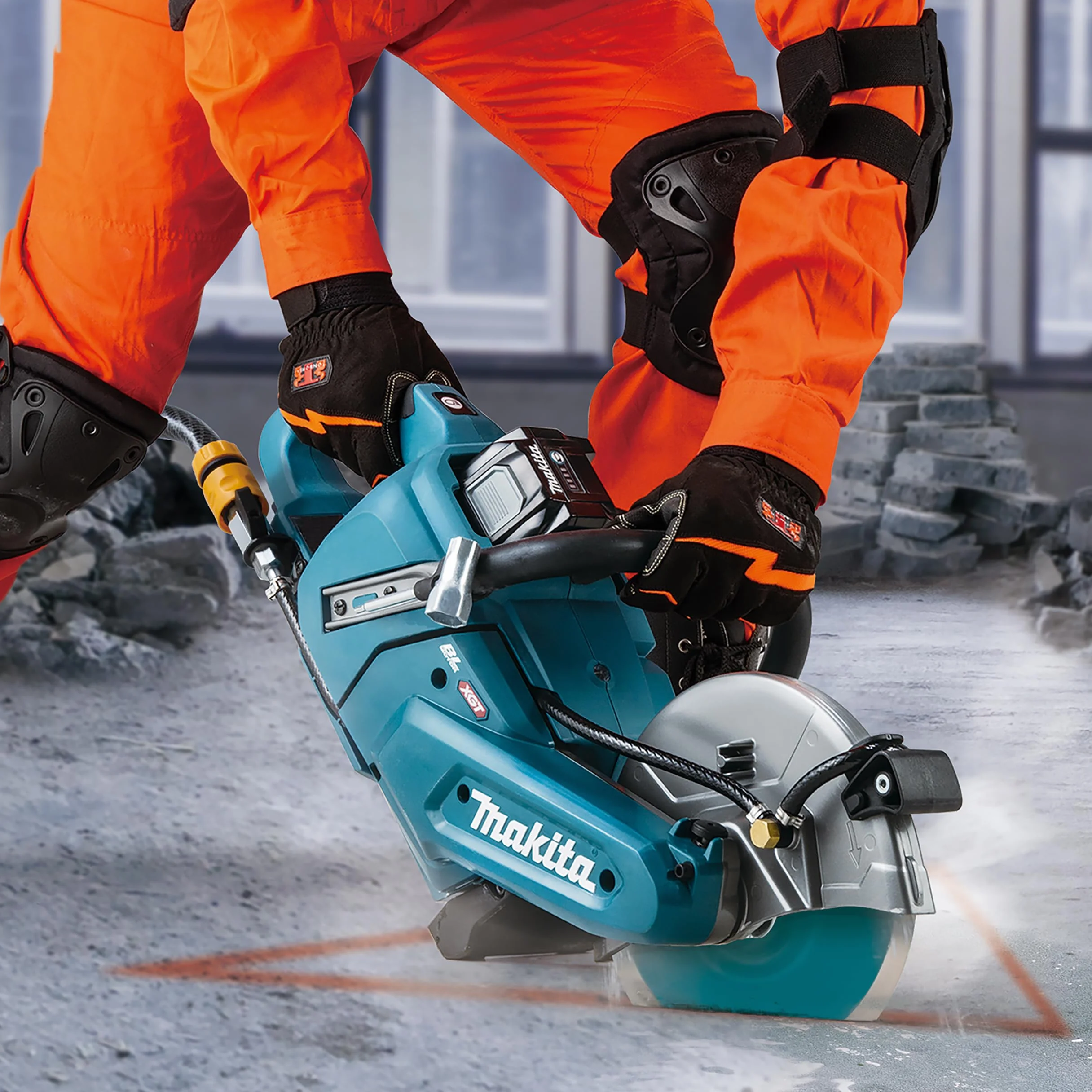 Makita CE003GZ02 40Vmax XGT bezprzewodowy bezszczotkowy nóż tarczowy 230 mm jednostka