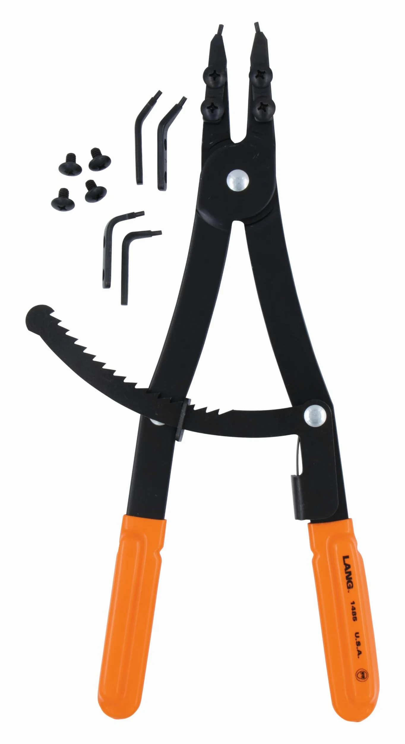 Lang Tools 1485 Wytrzymałe wewnętrzne szczypce do pierścieni ustalających
