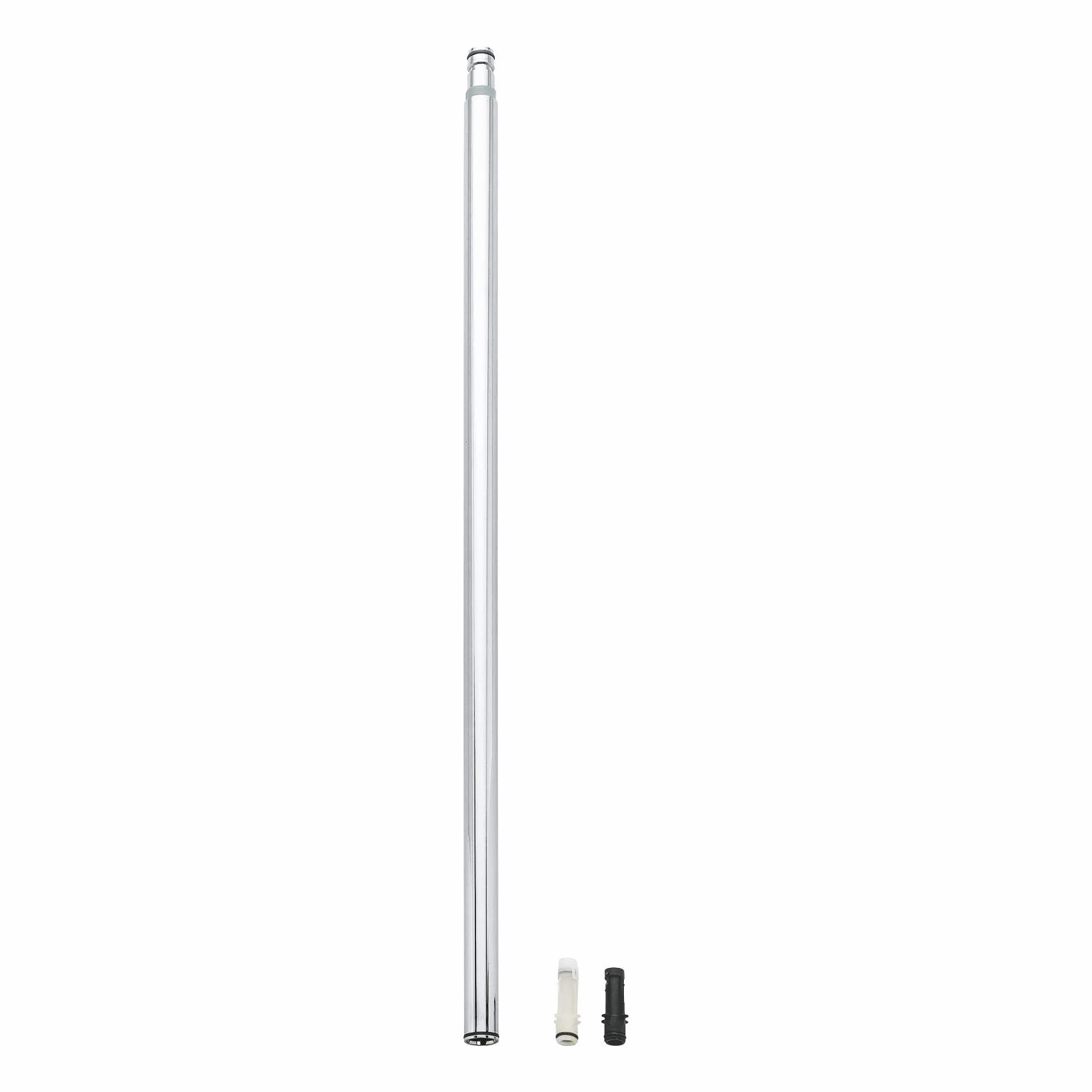 GROHE Rura zapasowa do systemów prysznicowych (15 cm krótsza od oryginalnej rury, trwała powierzchnia), chrom, 48498000