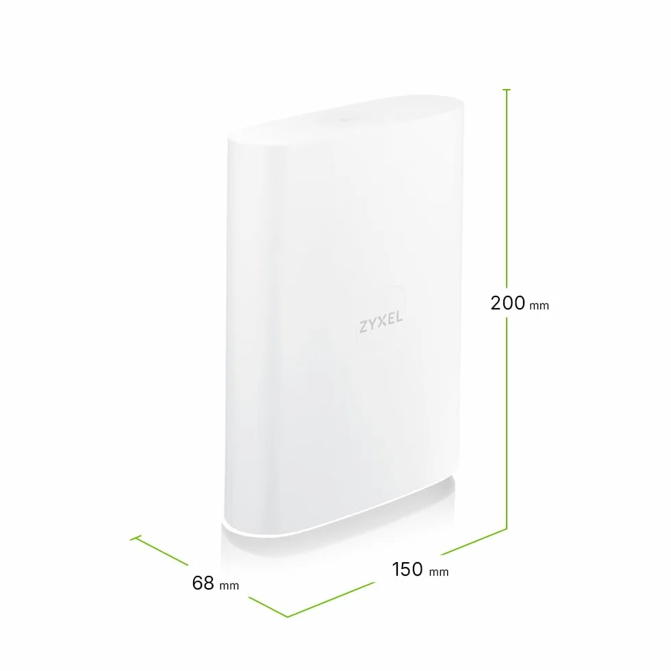 Zyxel 5G Router Outdoor IP55 7 Gbps 2.5GbE PoE LAN Nebula Cloud Managed FWA70