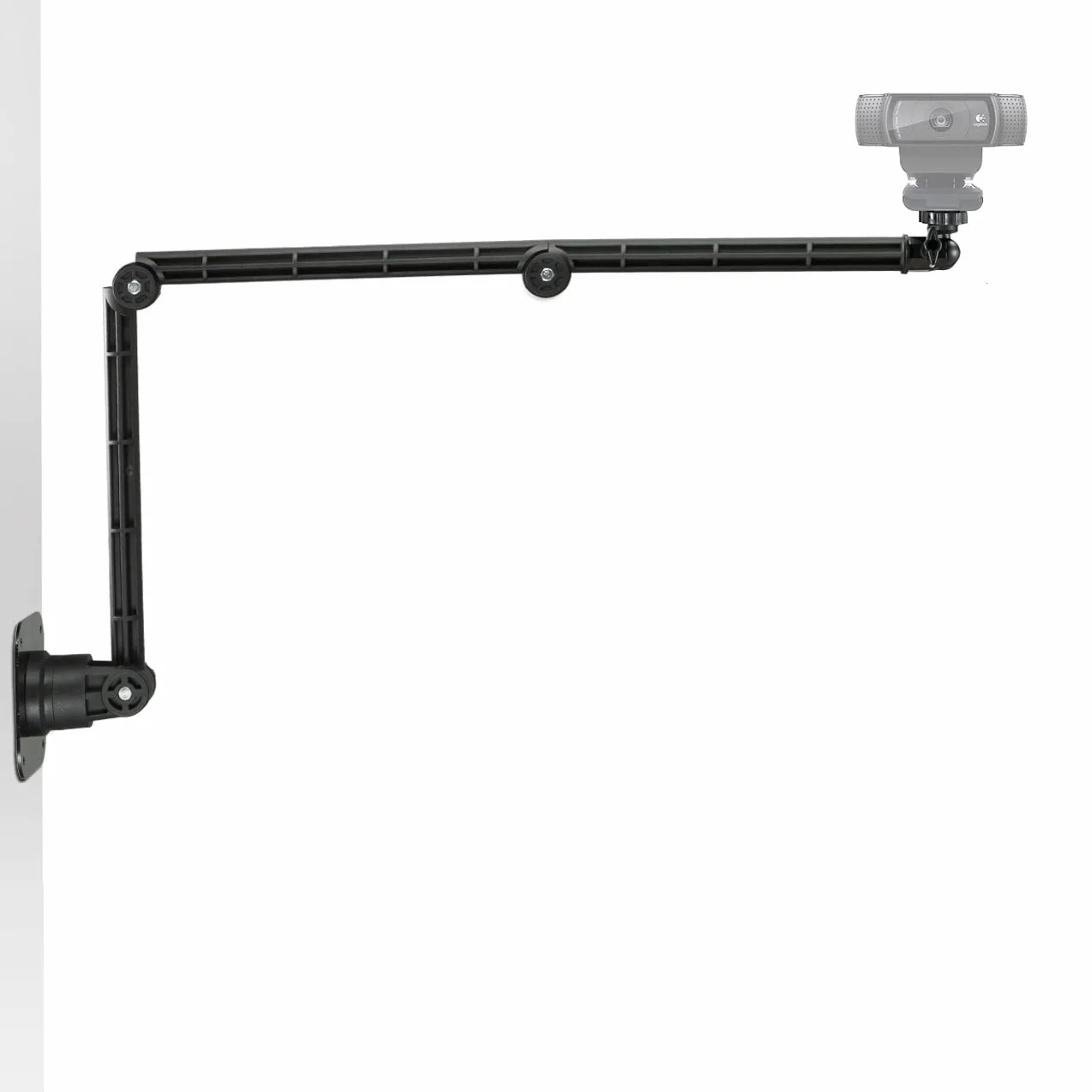 Uchwyt ścienny sufitowy do kamery internetowej Logitech C920s C930 C925 C922 C615 Razer Kiyo Pro 103 cm gwint 1/4-20