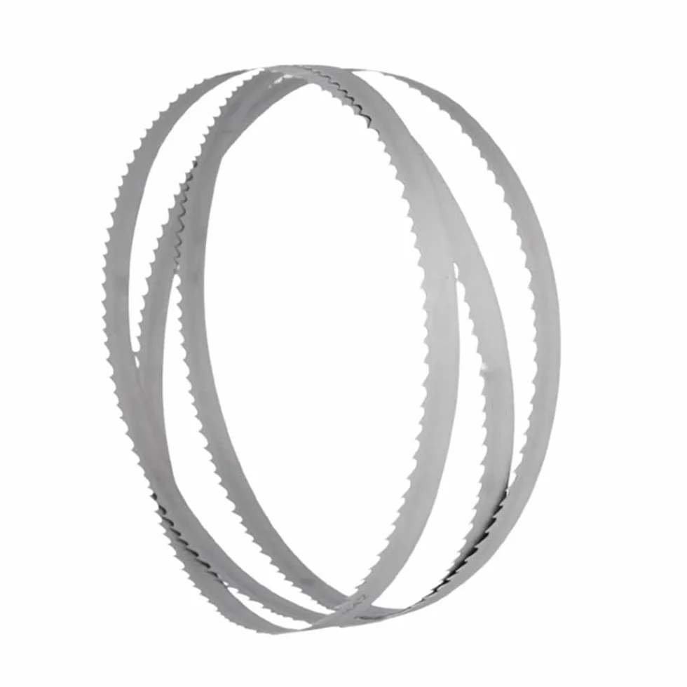 Brzeszczot do piły taśmowej, Bimetalowe brzeszczoty taśmowe o wielu długościach, brzeszczoty do pił taśmowych 3/4 cala 19x0,9 mm M42, brzeszczoty do pił metalowych 4-6TPI do cięcia twardego drewna(335