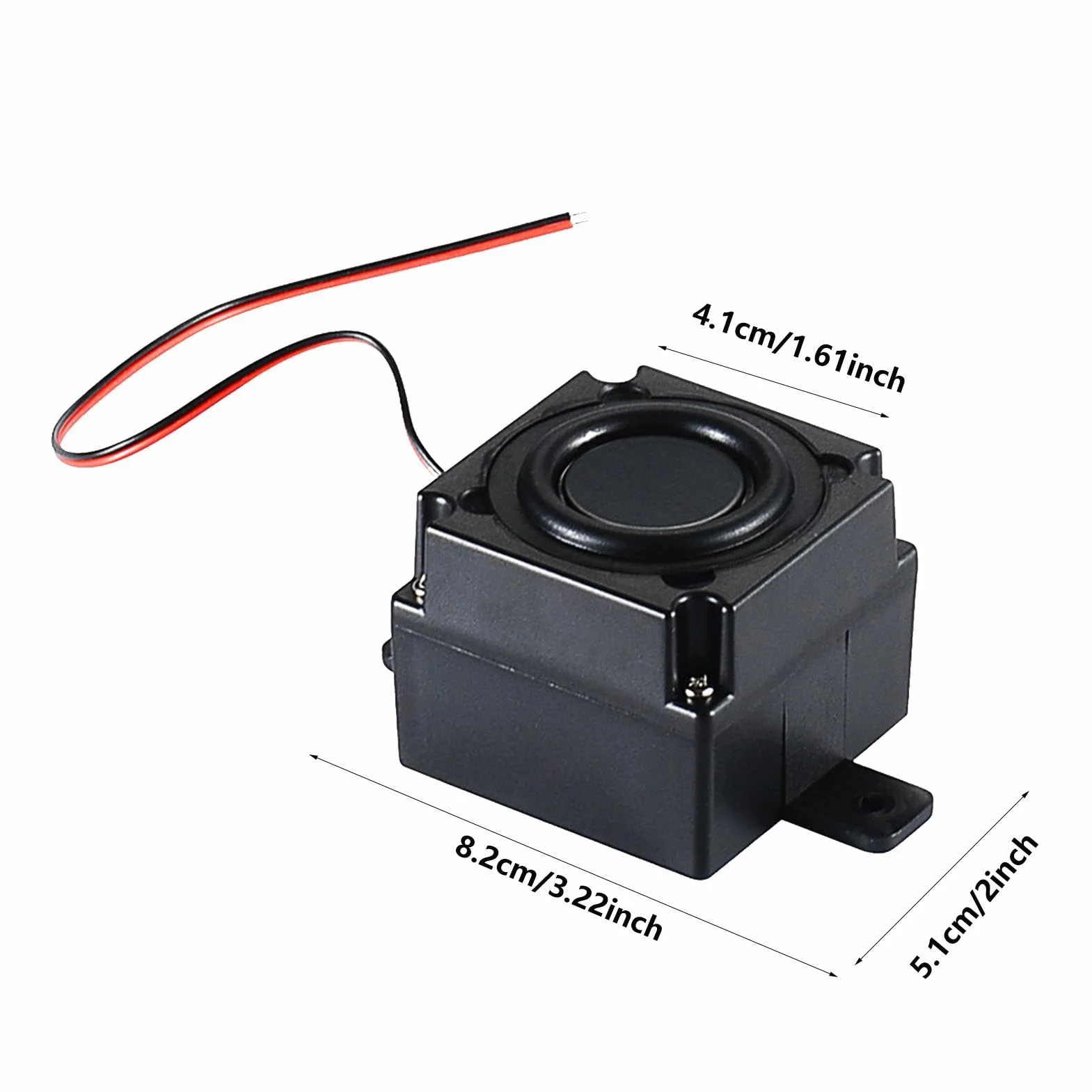 Bass Shaker, audio wzbudnica - Przetwornik głośnika rezonansu na wyraźne dźwięk - Urządzenie audio, podręcznik dotykowy, antywibracja, mały subwoofer do salonu, sypialni, biur