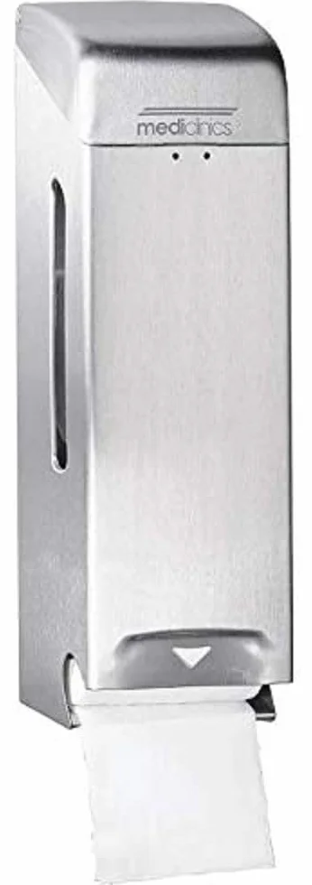 ALLCARE 11091 Mediclinics PP0006C (sanitarny) pojemnik na odpady, stal nierdzewna, wysoki połysk, 6 l