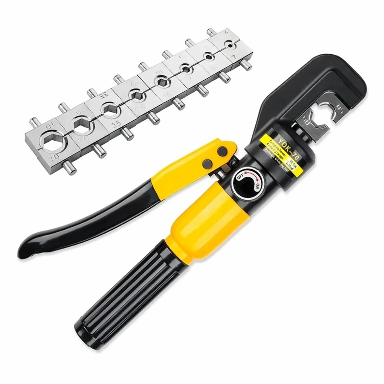 Zacisk Hydrauliczny Domowe Hydrauliczne Narzędzie Zaciskowe DIY Zaciskarka Do Kabli I Przewodów Bezprzewodowa Prasa Hydrauliczna PotężNa Wydajność