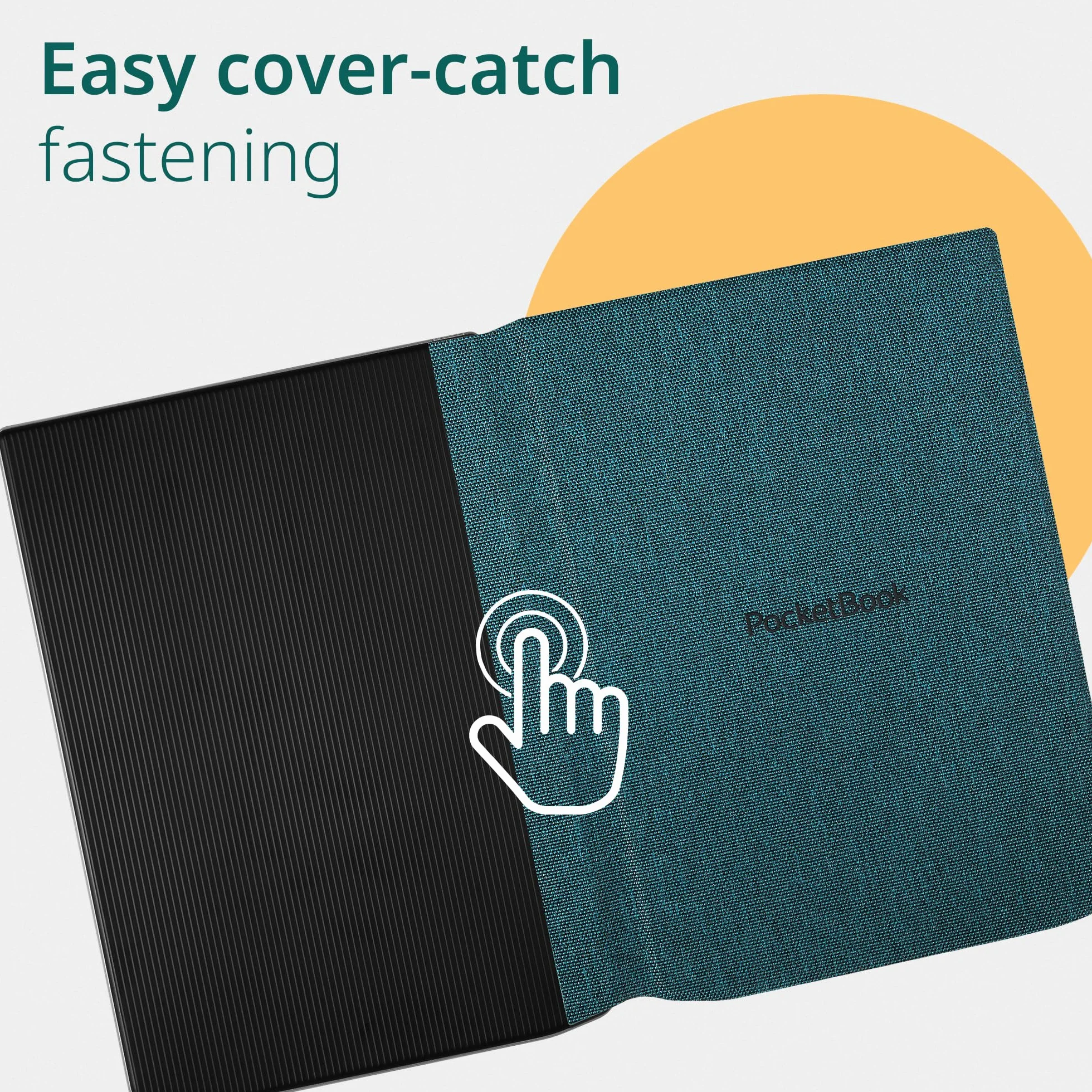 Pocketbook Hoes - Flip Cover Sea Green