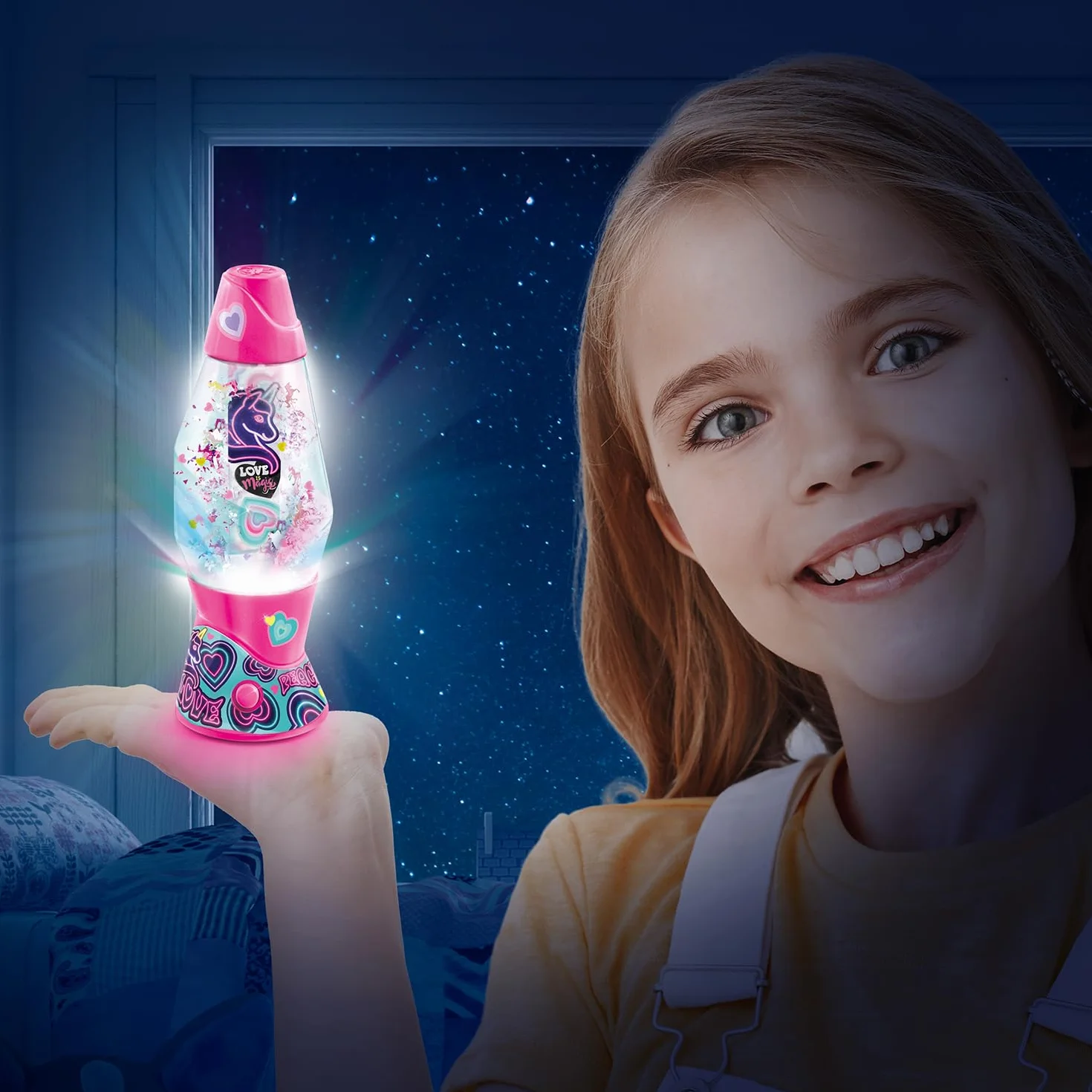Canal Toys Lampa Mini Lava DIY, zielona niebieska fioletowa, jeden rozmiar