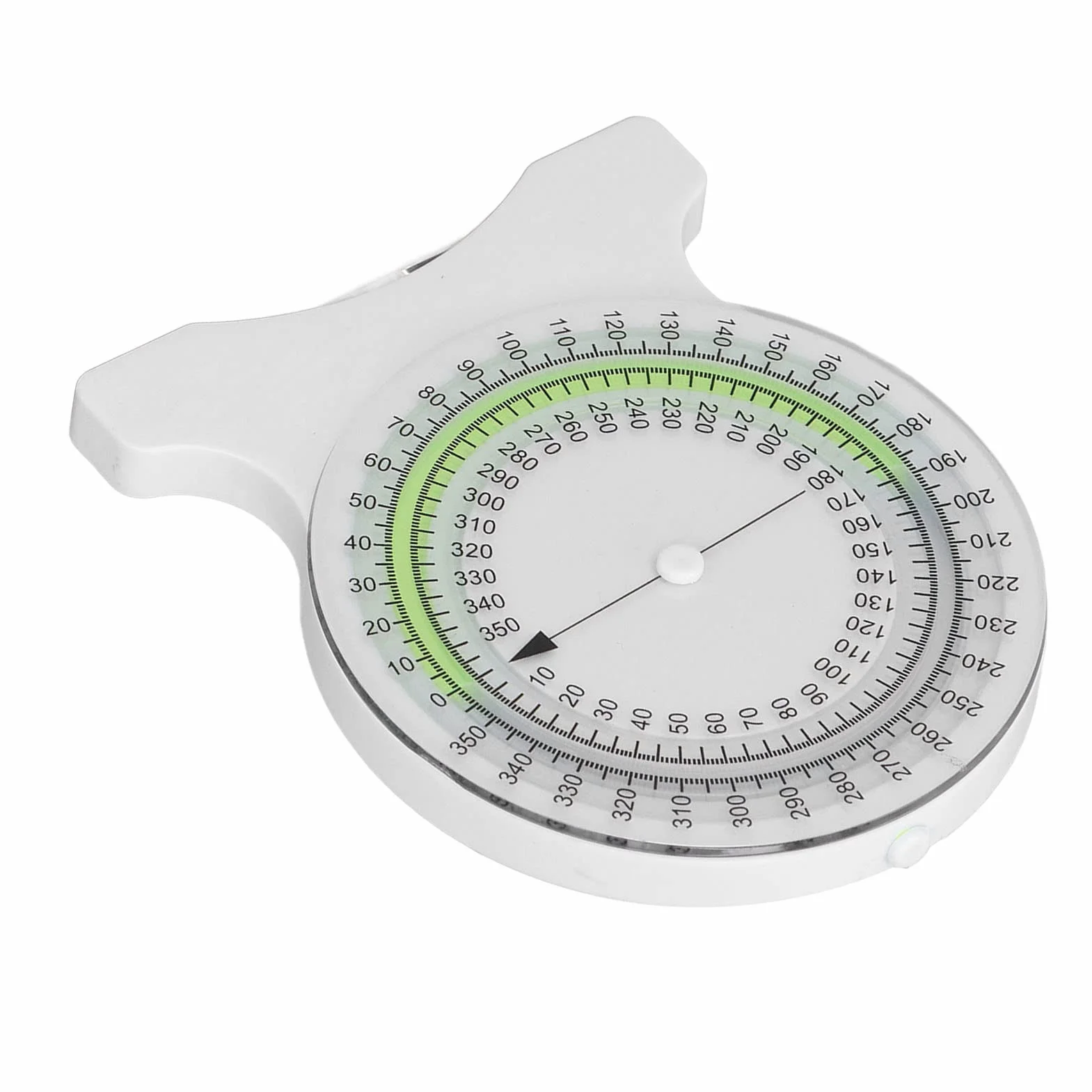 Inklinometr, Inklinometr do Fizjoterapii Goniometr Fizjoterapia Klinometr Nieszczelna Bańka Dokładne Pomiary Pochyłomierz Bąbelkowy dla Studentów Profesjonalistów (GREEN)