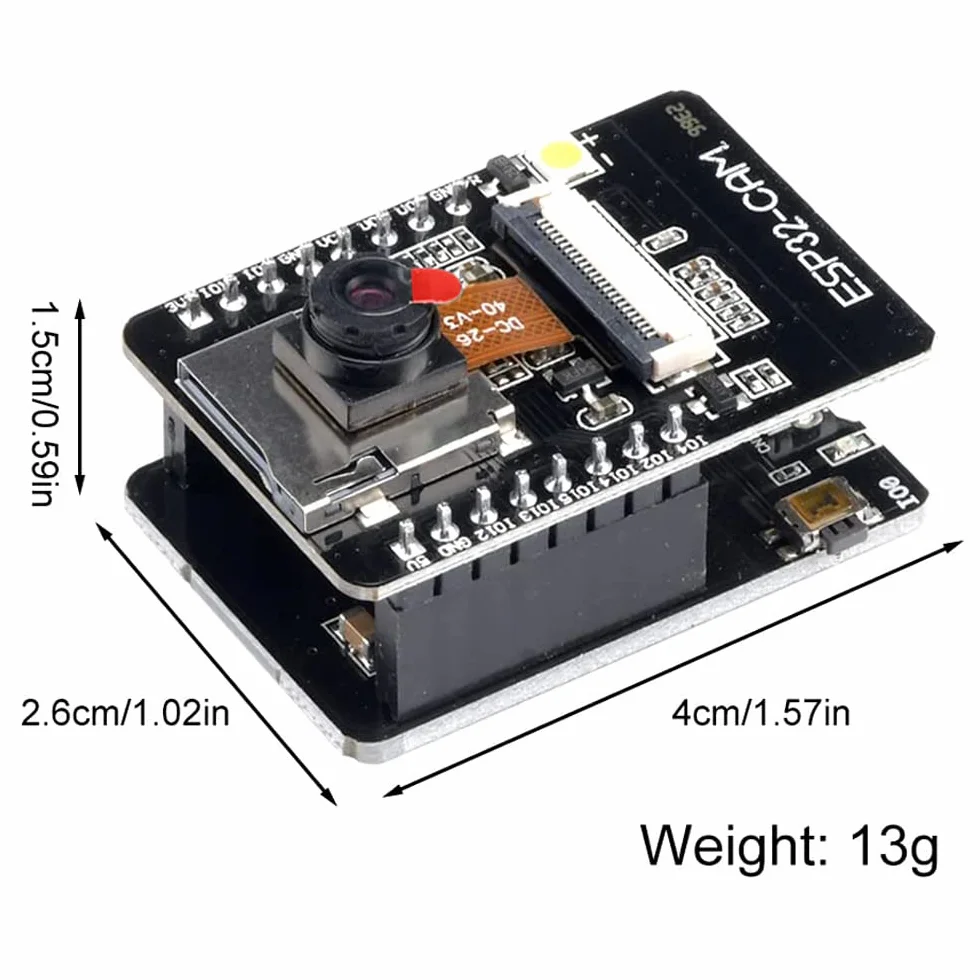 ESP32CAM 2640 moduł kamery WLAN Bluetooth platforma rozwojowa USB