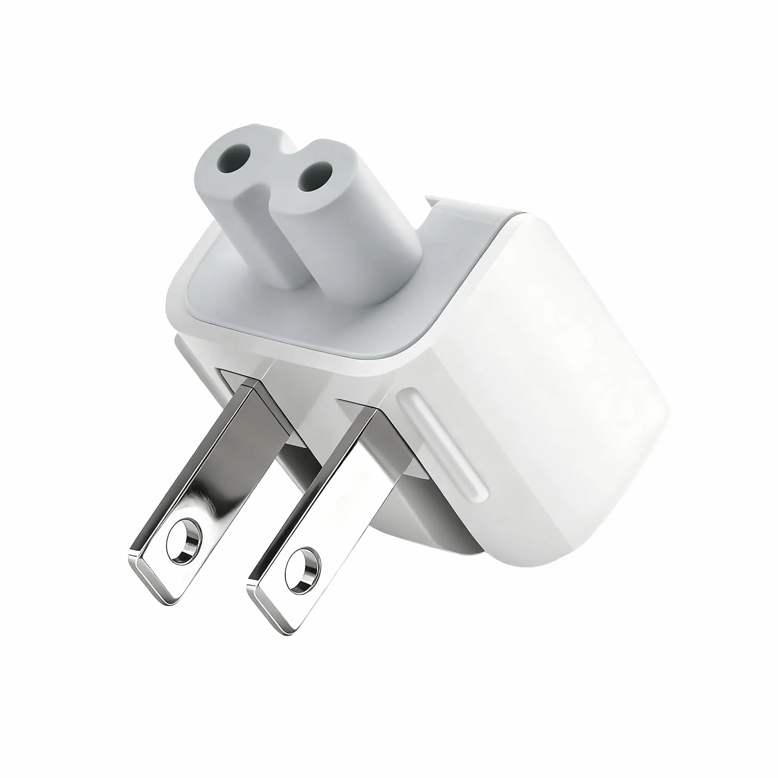 Powice Adapter podróżny z Europą na USA do Apple Power Adapter, adapter AC odpowiedni jako zamiennik do zasilacza sieciowego Apple, wtyczka ładowania do wtyczki sieciowej, adapter do podróży do USA