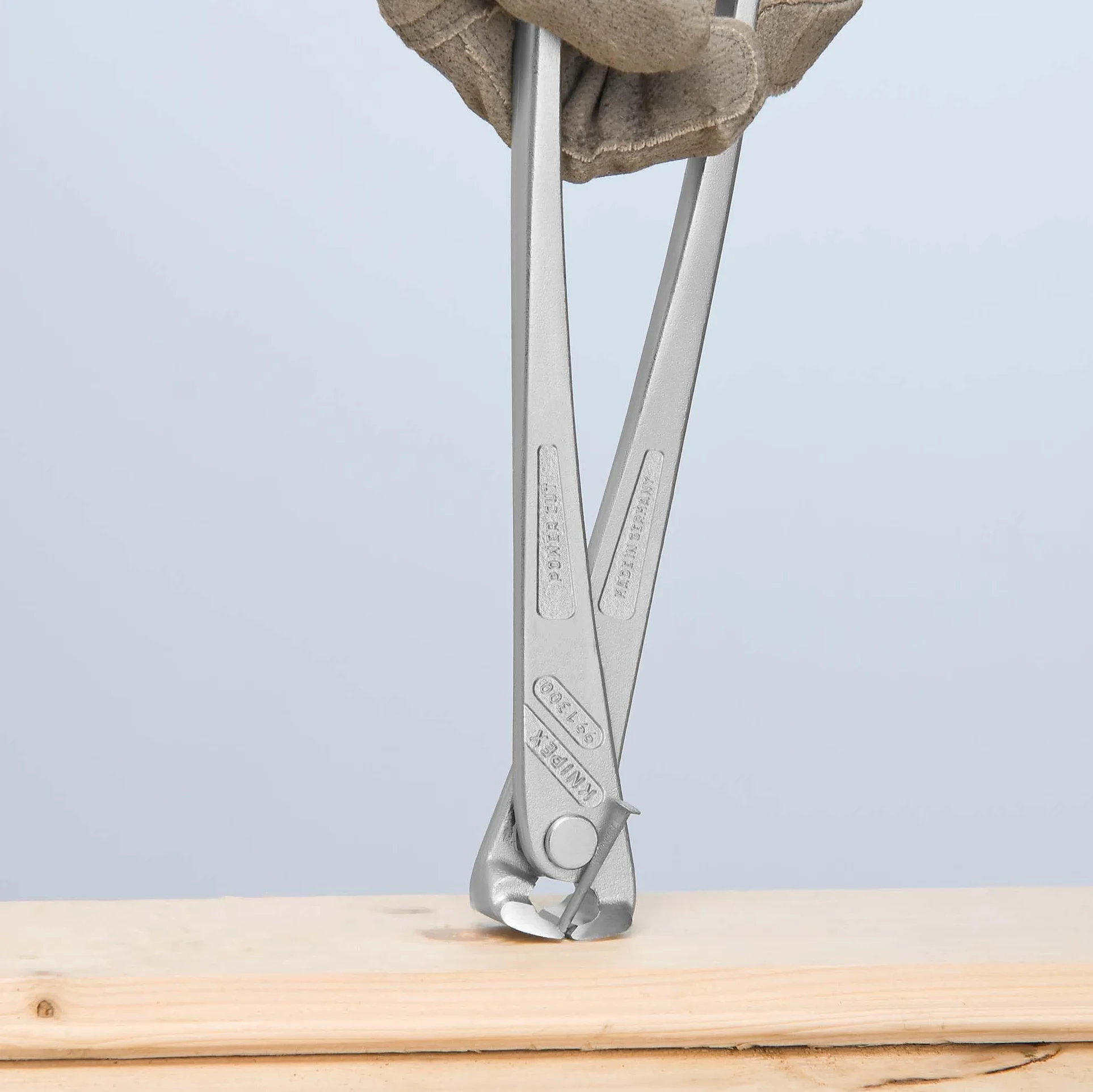 KNIPEX Obcęgi zbrojarskie o zwiększonym przełożeniu z wysokim przełożeniem dźwigni Cynkowane na wysoki połysk 300 mm, 99 14 300 EAN