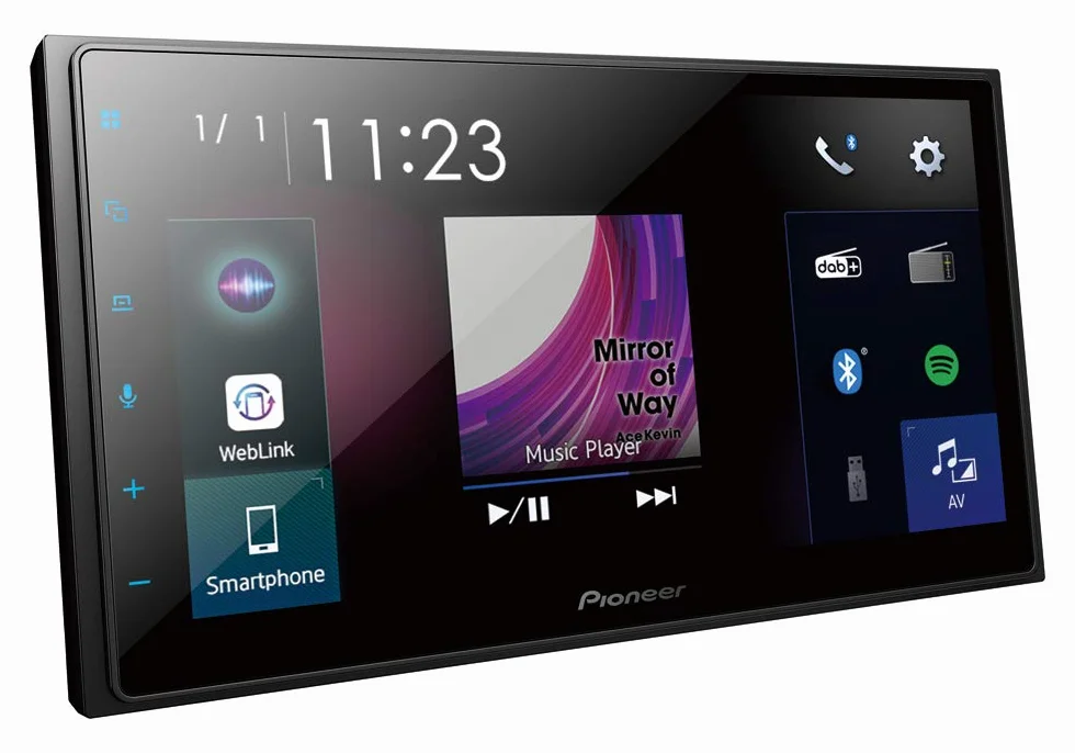 Pioneer SPH-DA160DAB Radio Double DIN z CarPlay i Android Auto