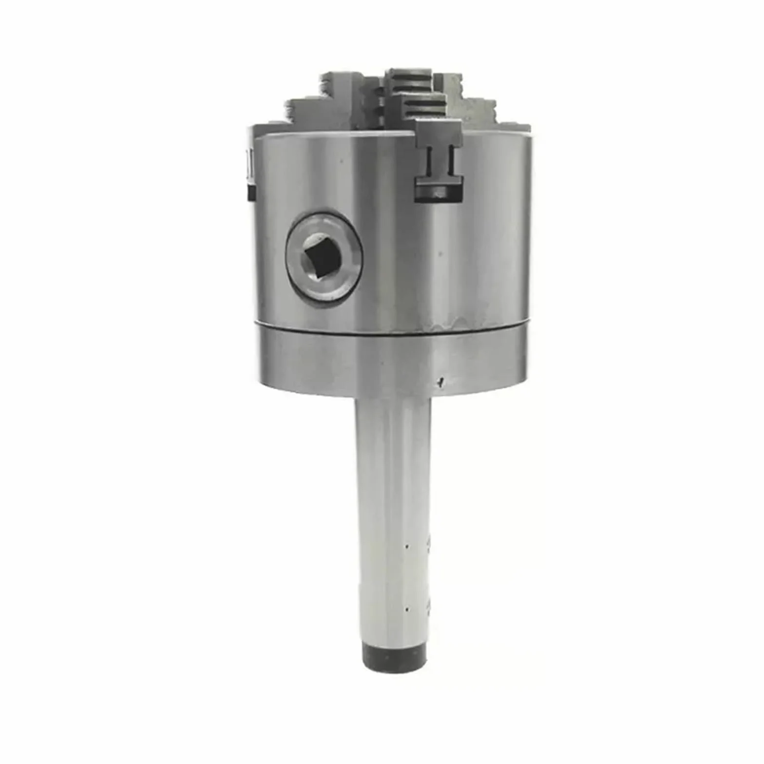 3-szczękowy uchwyt tokarski 125 mm z adapterem uchwytu MT2 - kołnierz stożkowy o wysokiej twardości do tokarki K11-125
