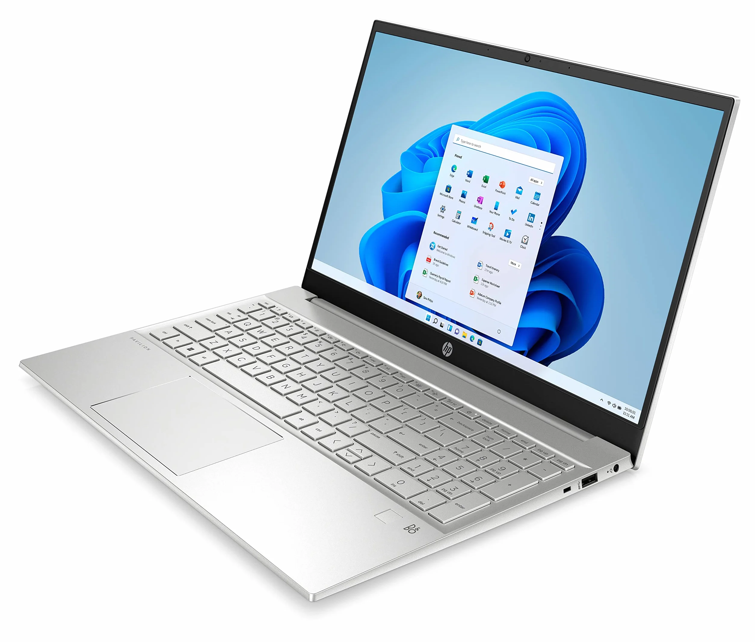 HP Pavilion Laptop 15-eh3317nw | 15.6" Full HD | AMD Ryzen 5-7530U | 16GB RAM | 512GB SSD | Windows 11 Home | QWERTY Keyboard (Polski)