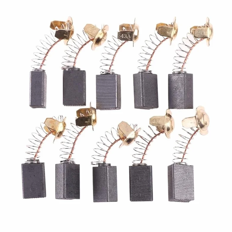 10 szt. 7 x 11 x 17 mm szlifierka kątowa szczotki węglowe silniki elektronarzędzi części zamienne młotek elektryczny szczotka do narzędzi