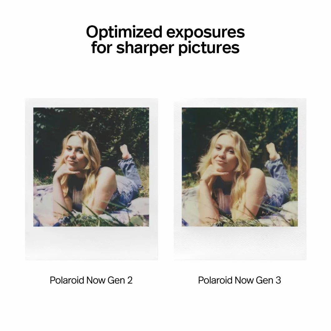 Polaroid - Now Generation 3 - Aparat natychmiastowy - Czarny (9154)