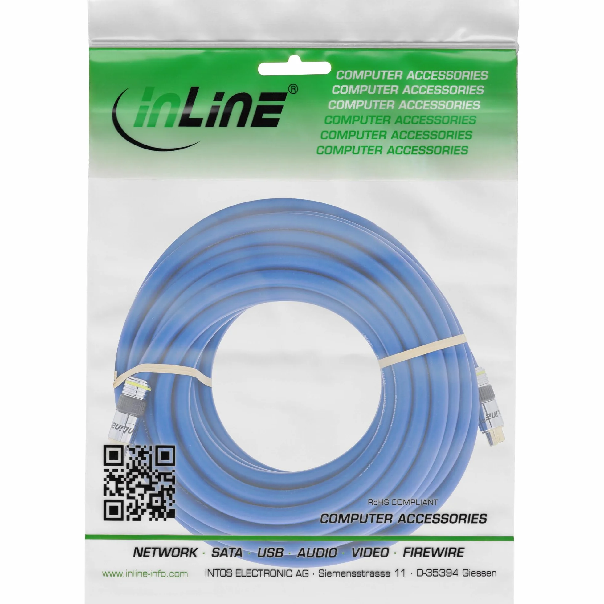 InLine S-VHS kabel Premium pozłacana wtyczka 4-biegunowa mini DIN 2 m
