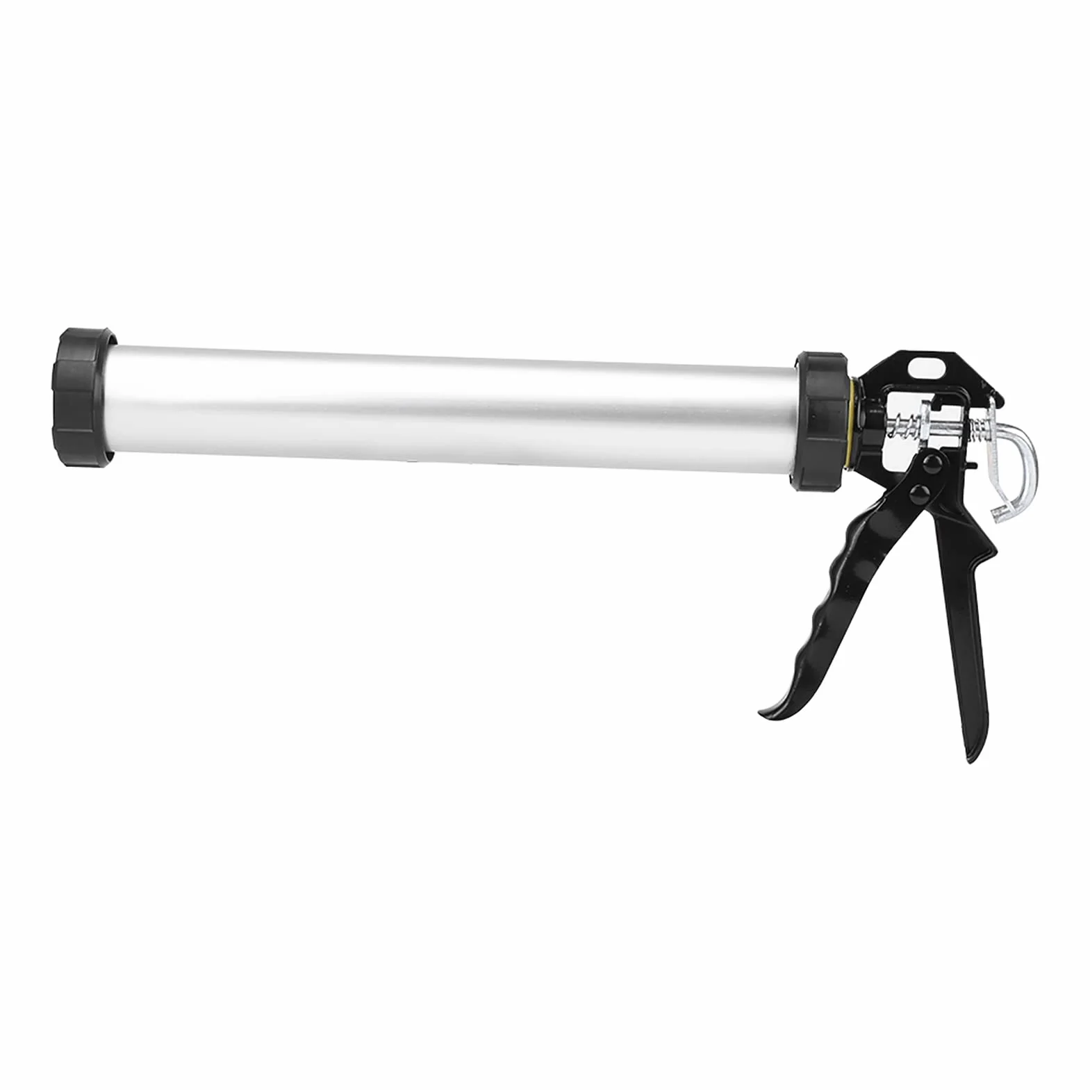 Pistolet do Uszczelniania Pistolet Pneumatyczny Narzędzia 1 szt. Rura Aluminiowa Silikonowy Pistolet do Uszczelniania 600ml Narzędzie do Uszczelniania z 10 Dyszami