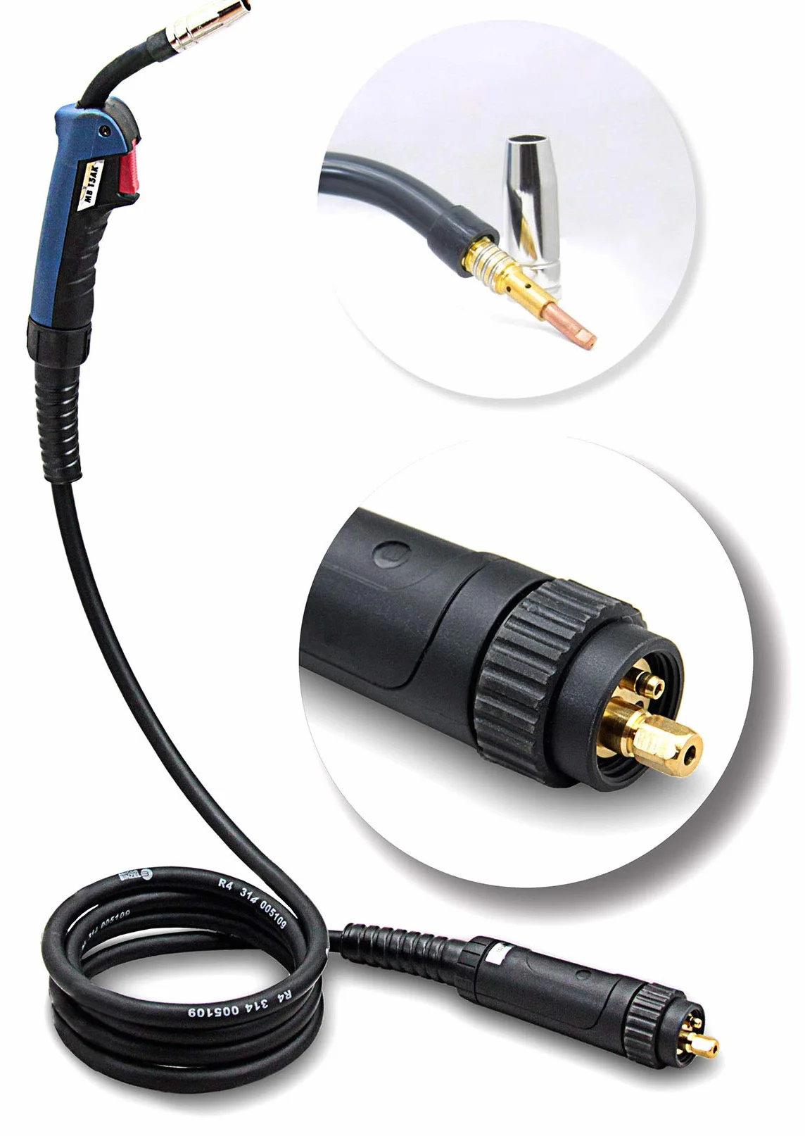 Ideal™ EXPERT MIG 215 MIG/MAG Synergie spawarka 200A TIG 3w1 spawarka bezgazowa FLUX