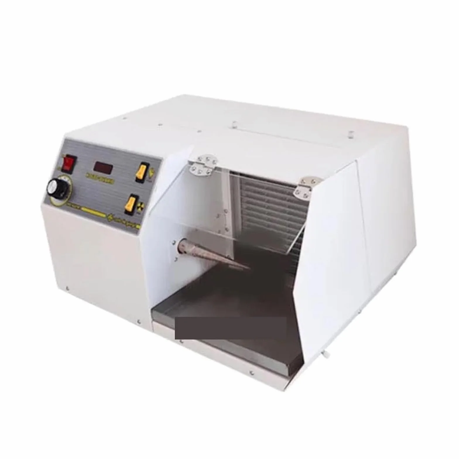 Szlifierko-polerka, 750W Polerka Z Odpylaczem Silnika Polerującego Szlifierka Stołowa, Maszyna Do Polerowania Biżuterii do biżuterii, metalu, drewna