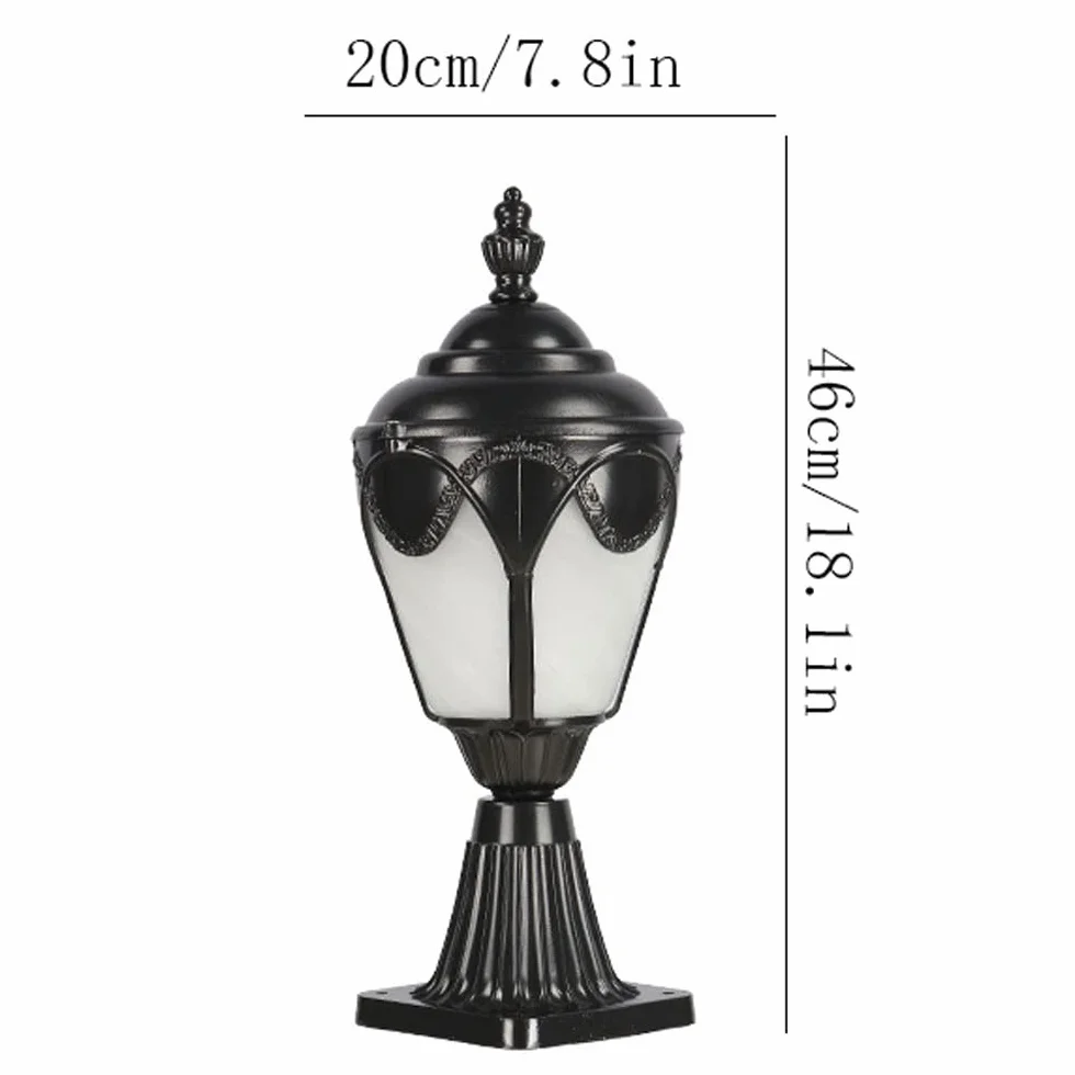 Lampy solarne, Ogrodzenia Wodoodporne Zewnętrzne LHead W Mokrej Lokalizacji