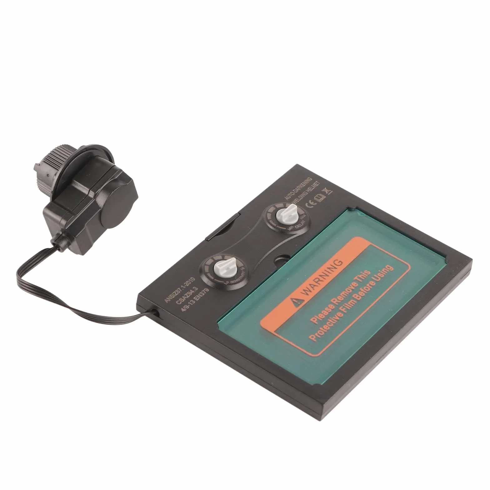 Soczewka do hełmu spawalniczego Tx500c Panel słoneczny Soczewka do hełmu spawalniczego Maska spawalnicza Soczewka samościemniająca z wyświetlaczem Lcd 110 × 90 × 9mm