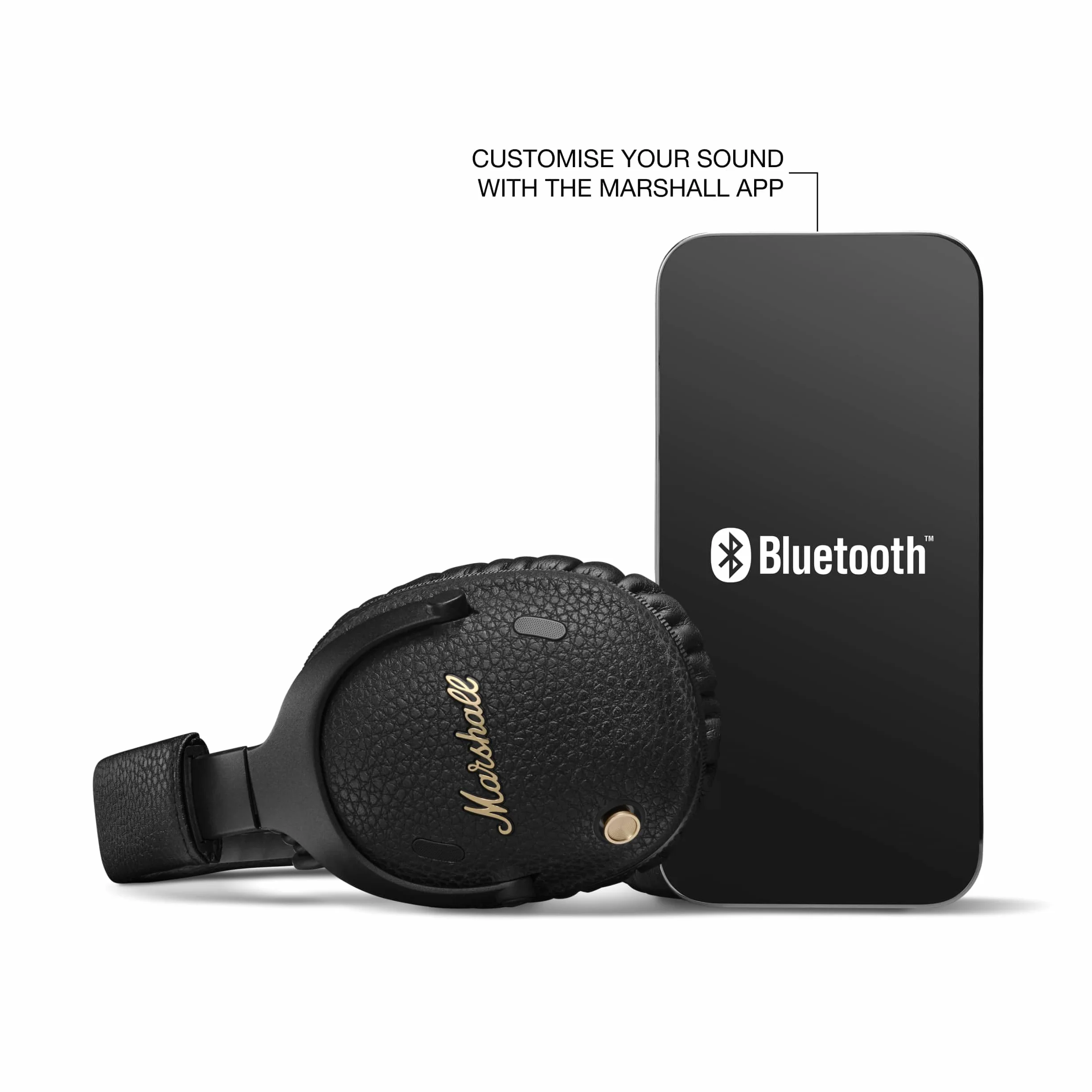 Marshall Monitor III ANC Bezprzewodowe słuchawki Bluetooth z aktywną redukcją szumów, czas odtwarzania 70 godzin - czarne