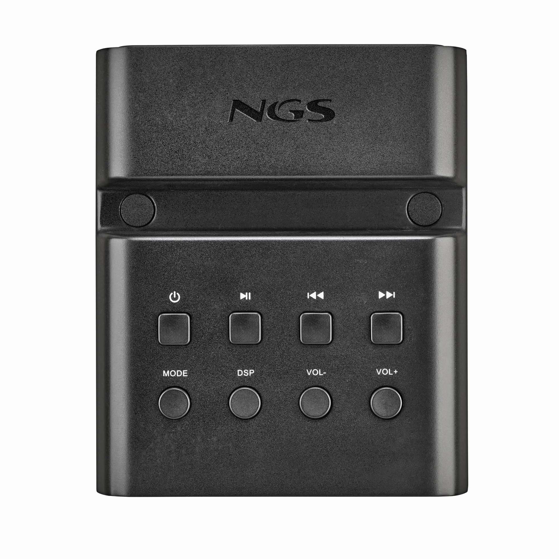NGS Sky Charm Pro White wieża dźwiękowa 50 W Bluetooth 5.4 radio FM mikrofon karaoke pilot biały