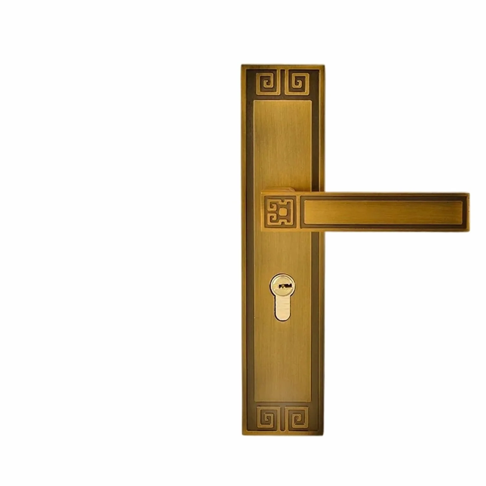 1 zestaw metalowych zamków do drzwi do wnętrz domu (100 x 40 x 20 mm)