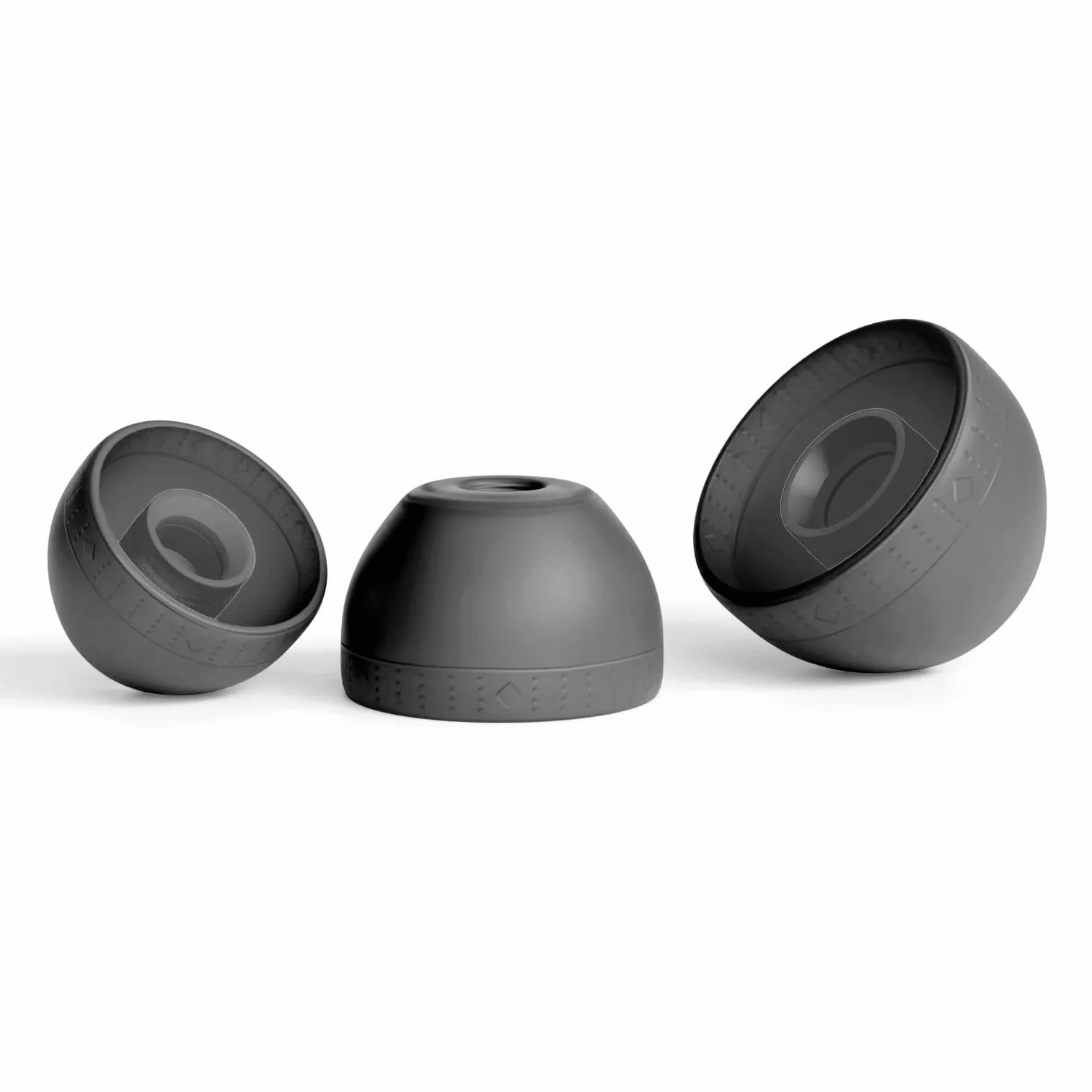 Okuli 12 x Silikonowe Końcówki Douszne Kompatybilny z Sony WF-C500 Słuchawki w Szary