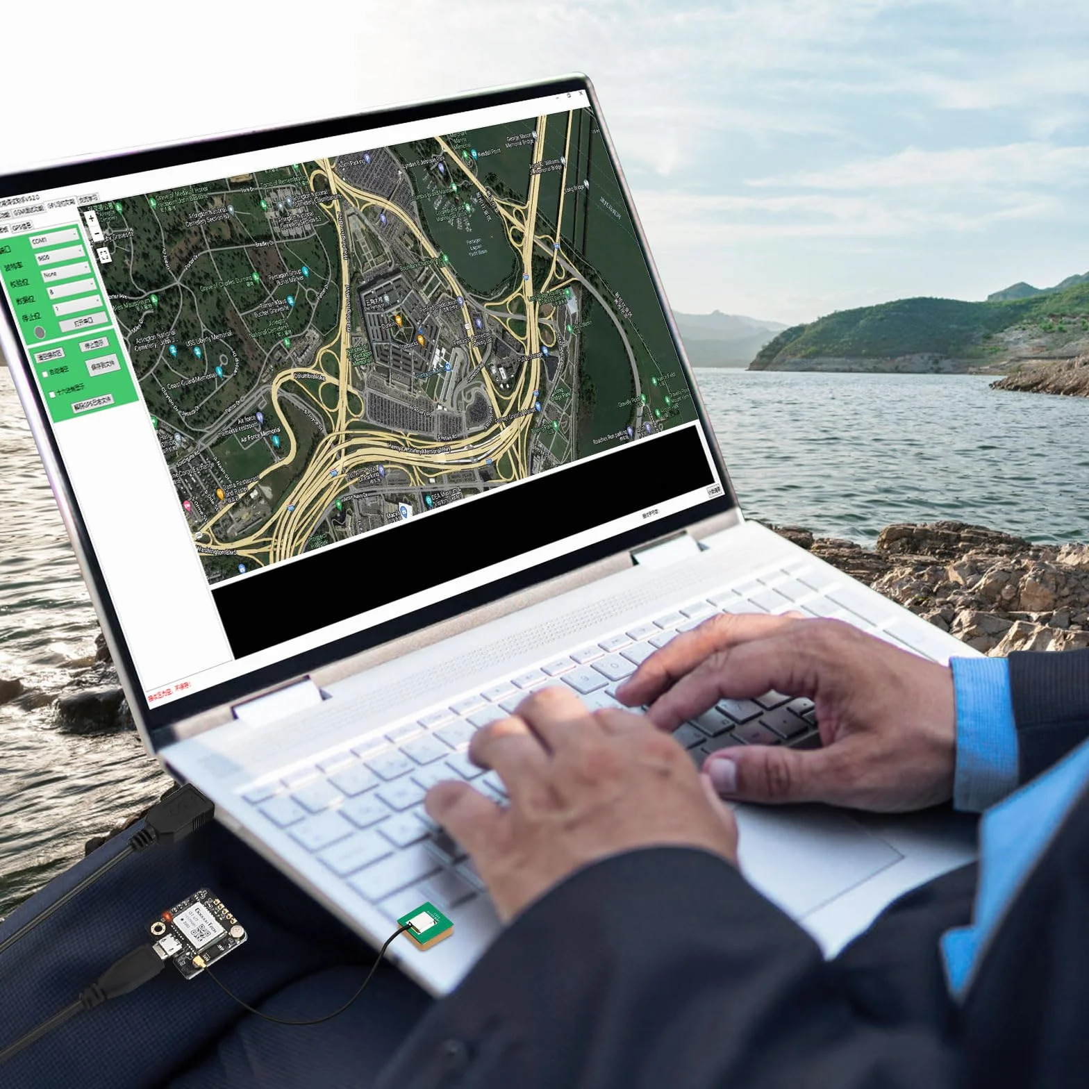 Seamuing Moduł GPS NEO-6M Mały Odbiornik GPS Niska Moc Wysoka Czułość Antena IPEX dla Arduino STM32 UNO R3