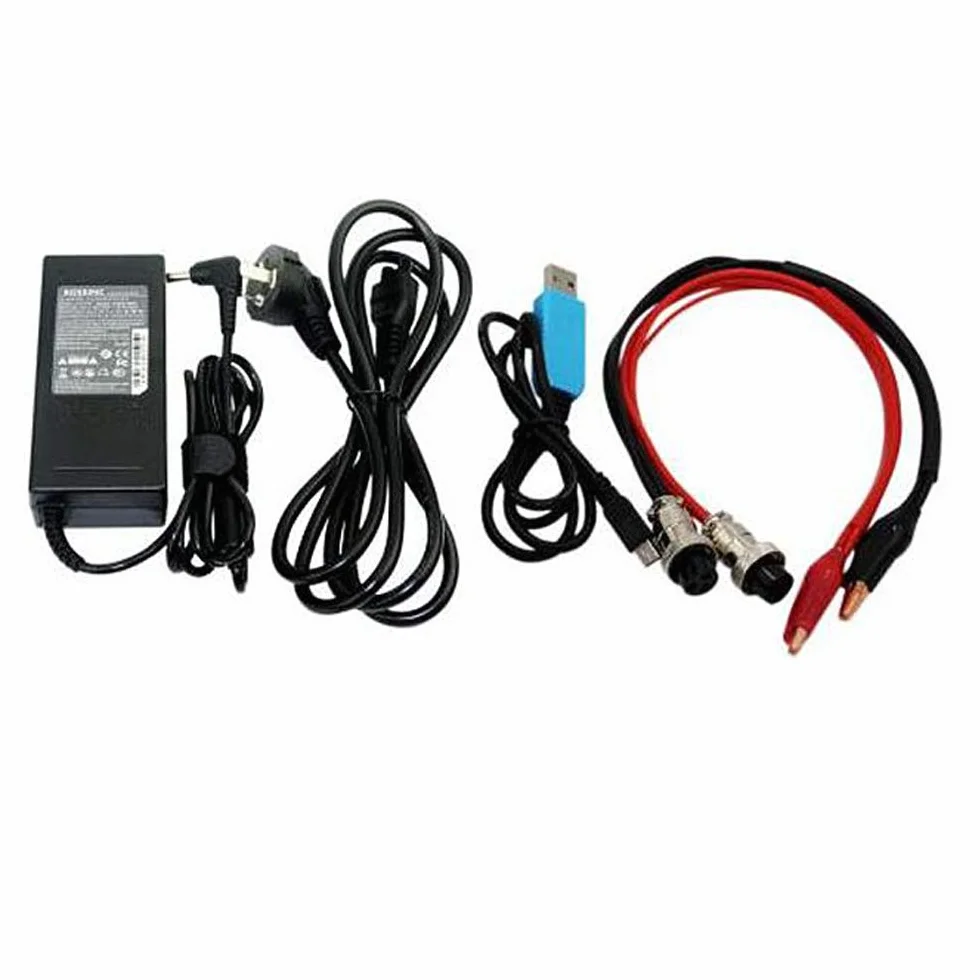 Tester baterii EBC-A20, Li-Po miernik pojemności akumulatora litowego, tester pojemności akumulatora Li-Po 5A, ładowanie 20 A, 85 W, wielofunkcyjny