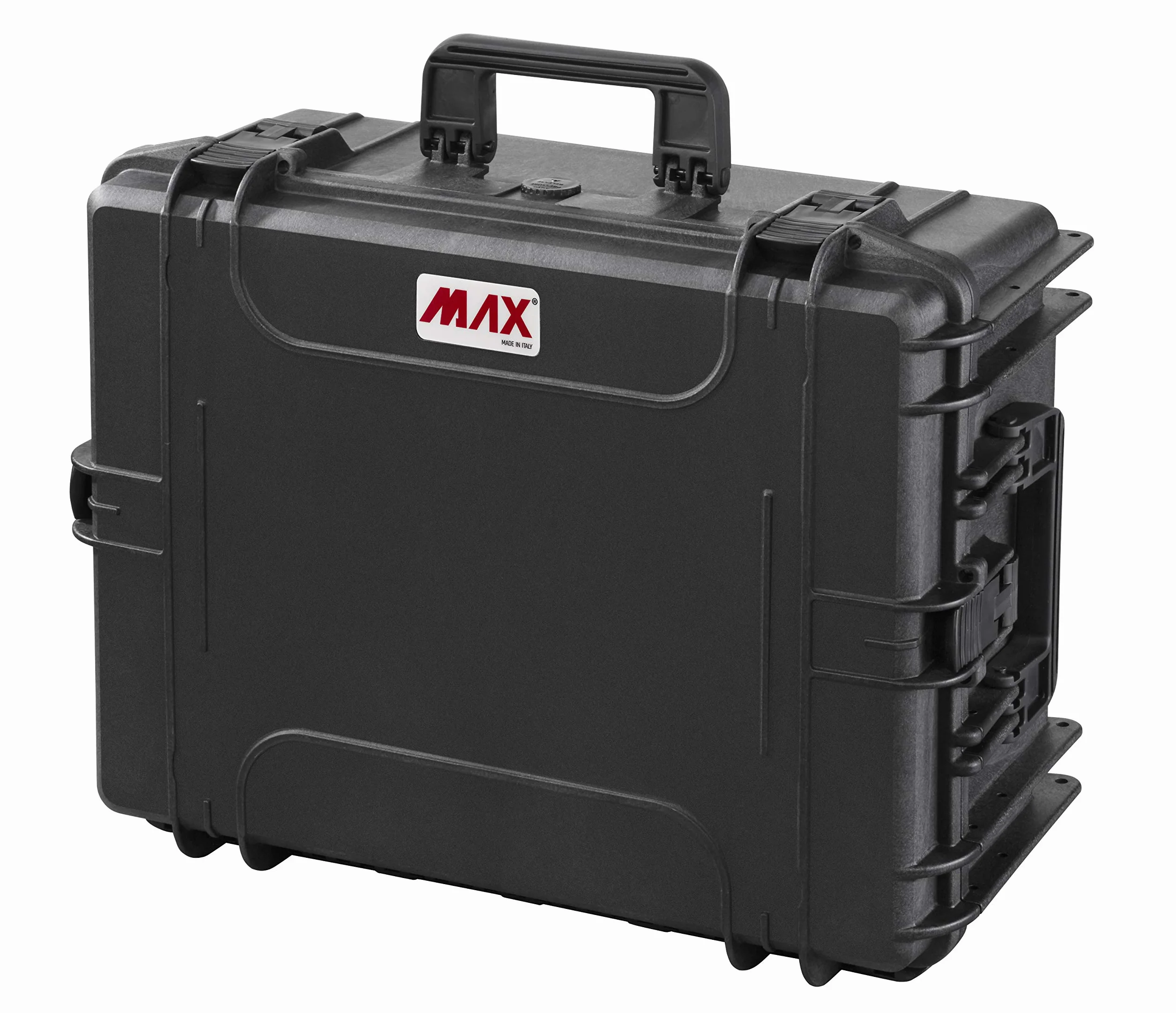 Max Skrzynie hermetyczne z gąbką o wysokiej gęstości do transportu i ochrony sprzętu i materiałów, MAX540H245HDS, wymiary wewnętrzne 594 x 473 x 270 mm