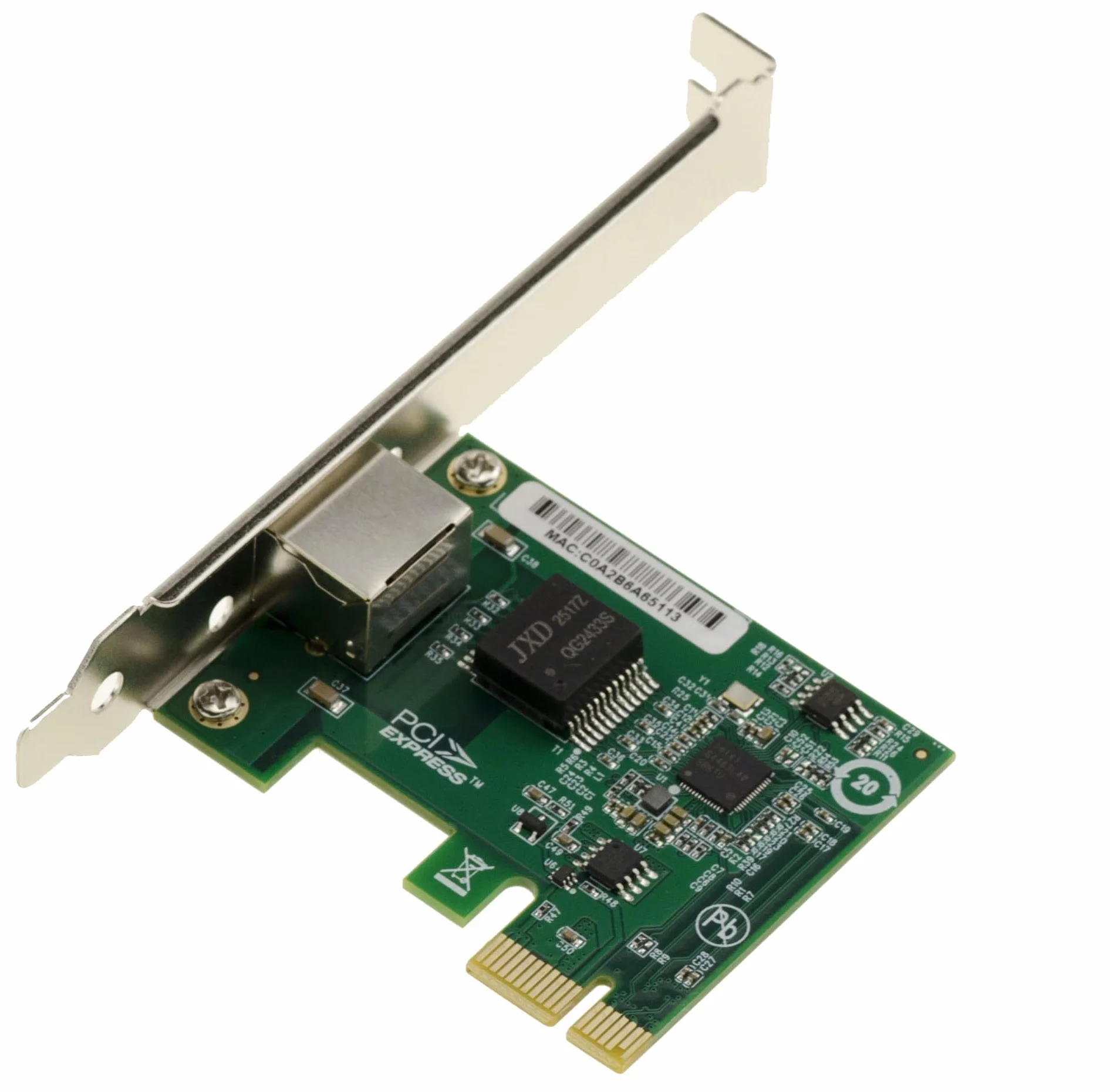 KALEA-INFORMATIQUE Karta kontrolera sieciowego PCIe 2,5G LAN Gigabit Ethernet RJ45 Intel I226 SRKTU