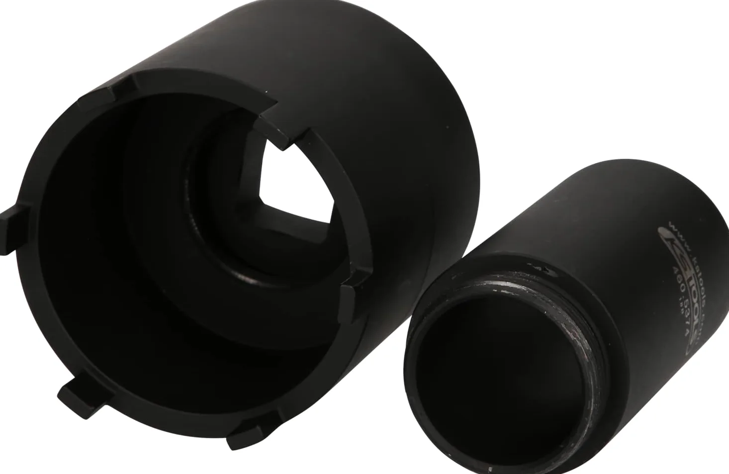KS Tools 460.5625 Zestaw kluczy do nakrętek zabezpieczających z rurą prowadzącą do Mercedesa, Ø 63 mm , 2-szt