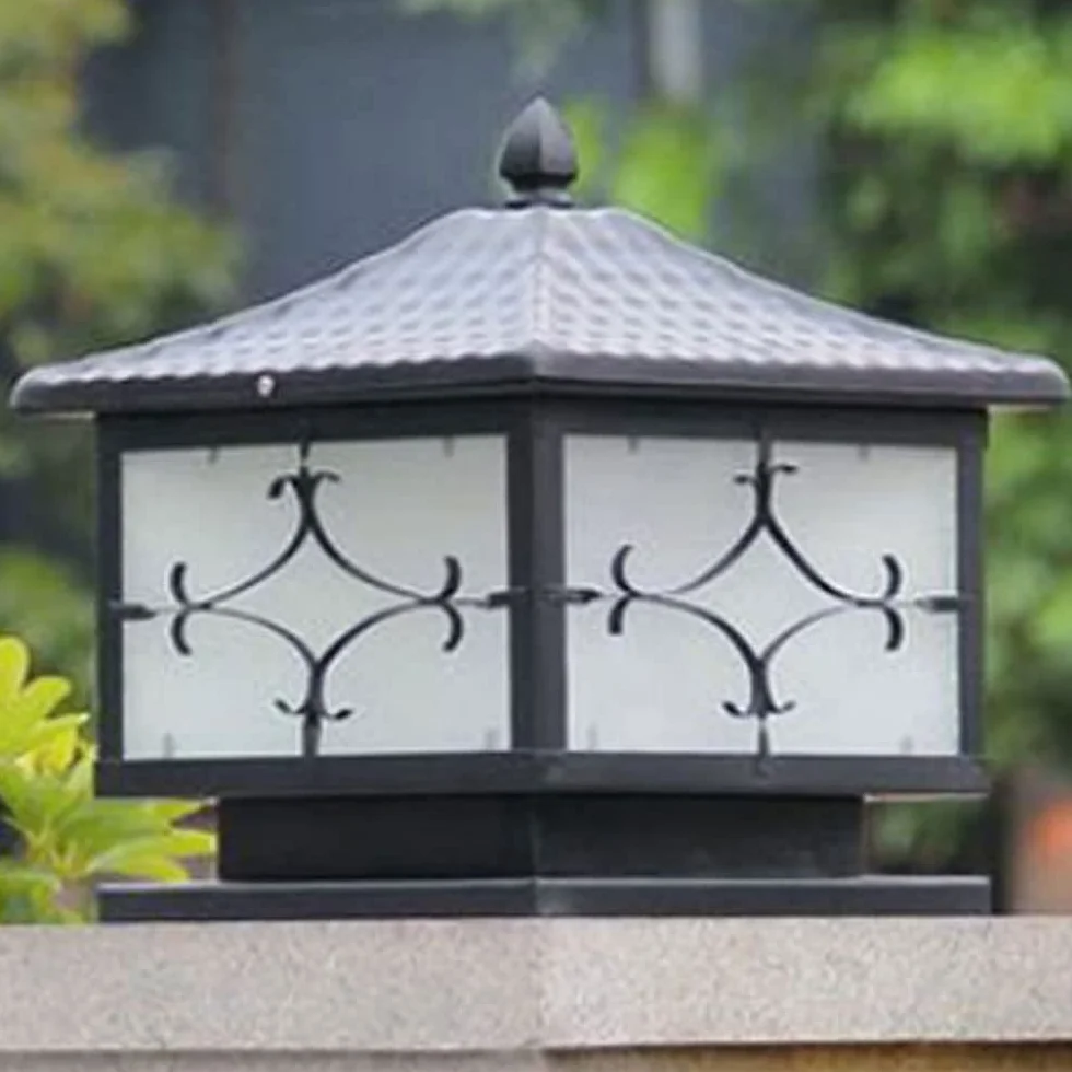 Lampy solarne, Oprawa Oświetleniowa Z Przewodową Latarnią Wejściową Do Korytarza(Dark,20cm)