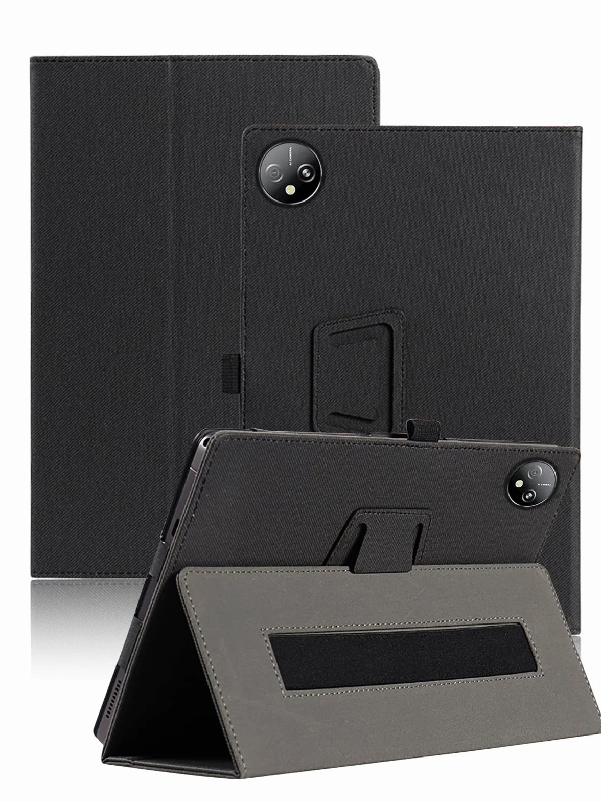 Pokrowiec na tablet Blackview Tab 80 10 cali, Blackview Tab 80 Tablet Case, składany stojak ochronny z uchwytem na ołówek i paskiem na rękę, pełna ochrona. (niebieski)