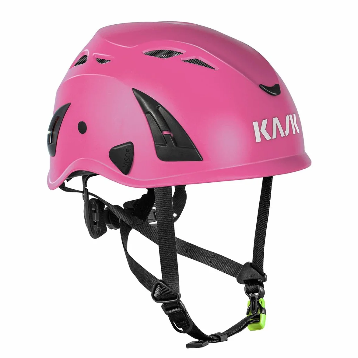Kask Superplasma PL, różowy, kask ochronny, kask przemysłowy, EN12492, rozmiar 51-62 cm