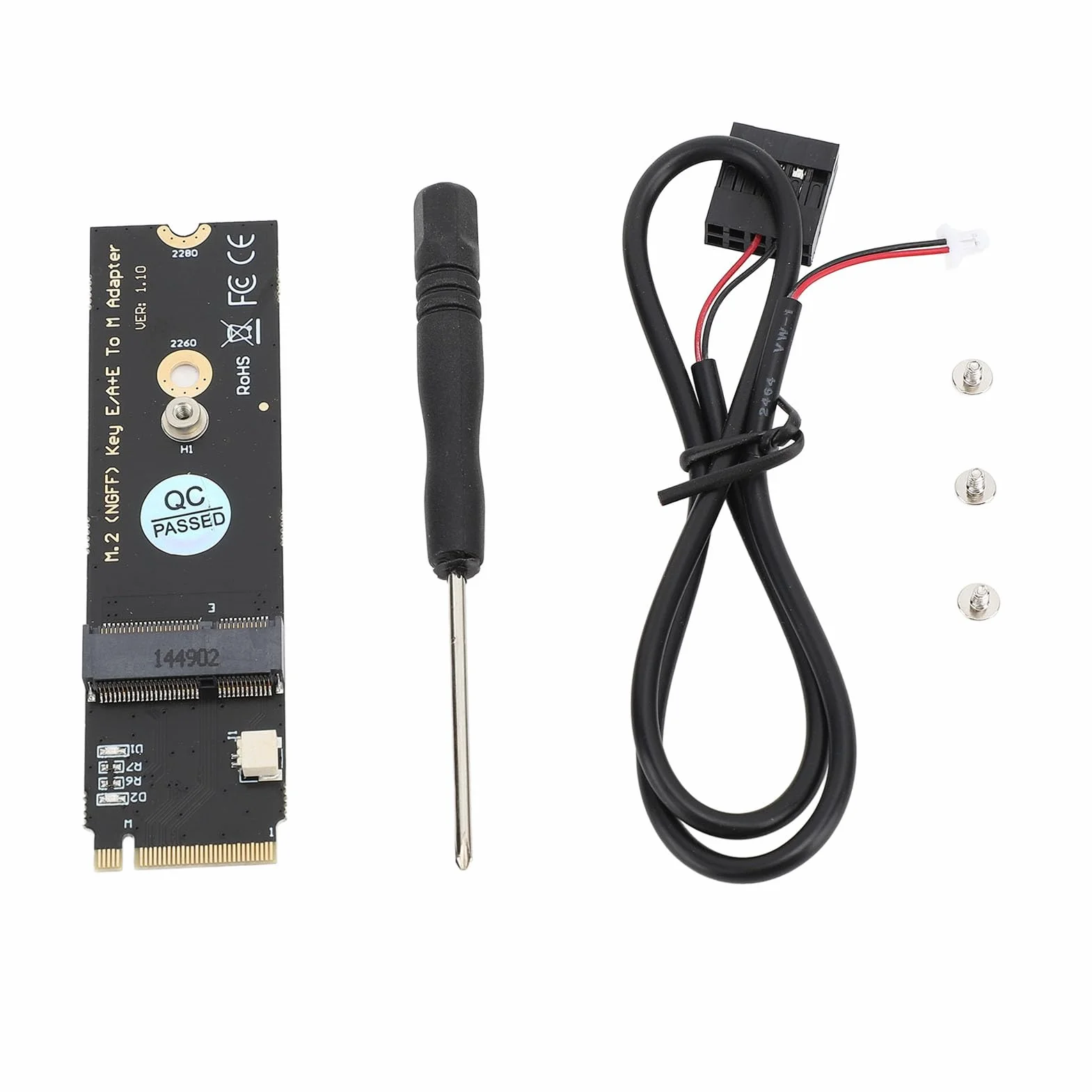 Karta M.2 NGFF A E Key WiFi Bluetooth 4.2 do Adaptera M.2 Key M SSD AX200/AX201/AX210