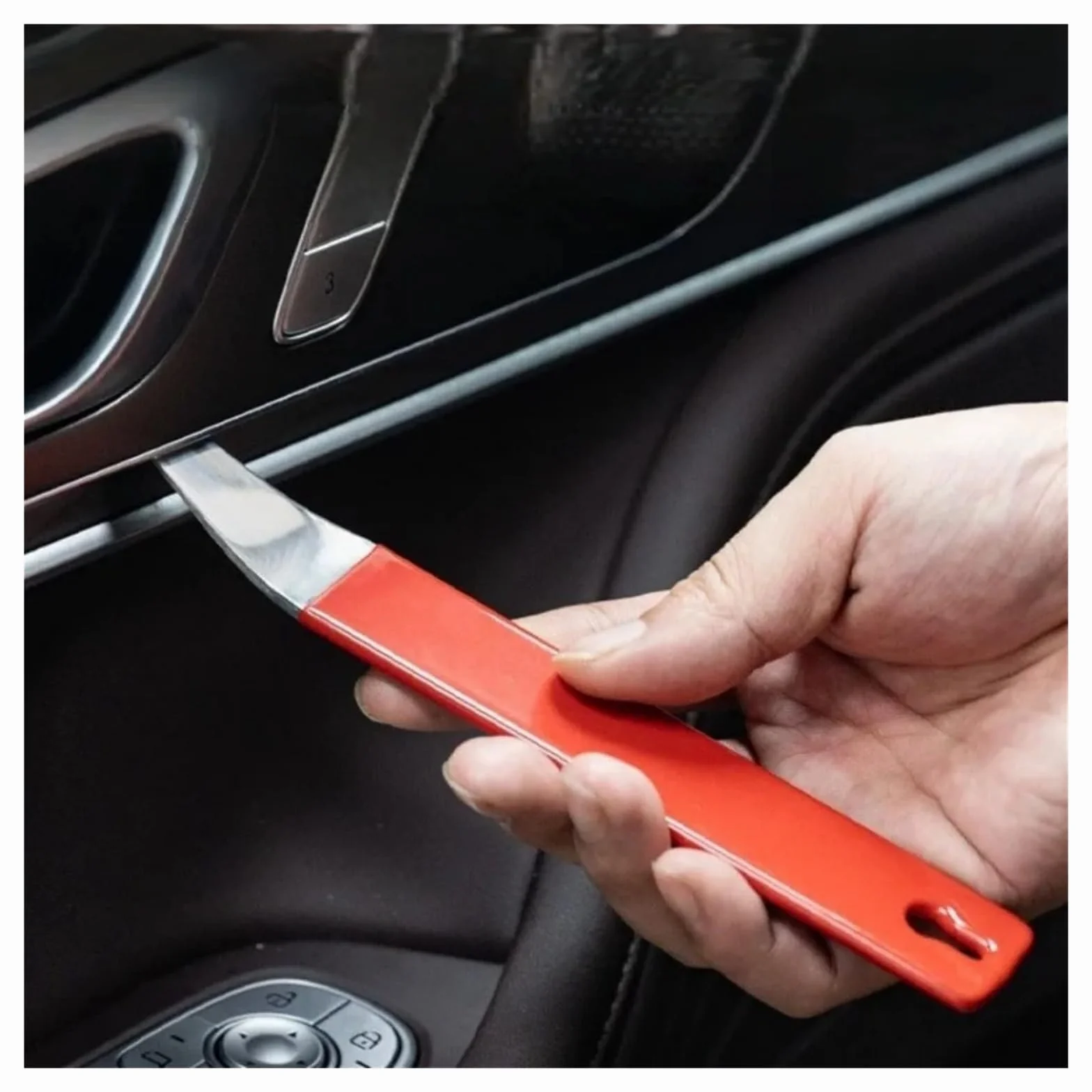 Narzędzie do usuwania wykończenia samochodu ze stali nierdzewnej Pry Bar Drzwi Panel Fastener Driver