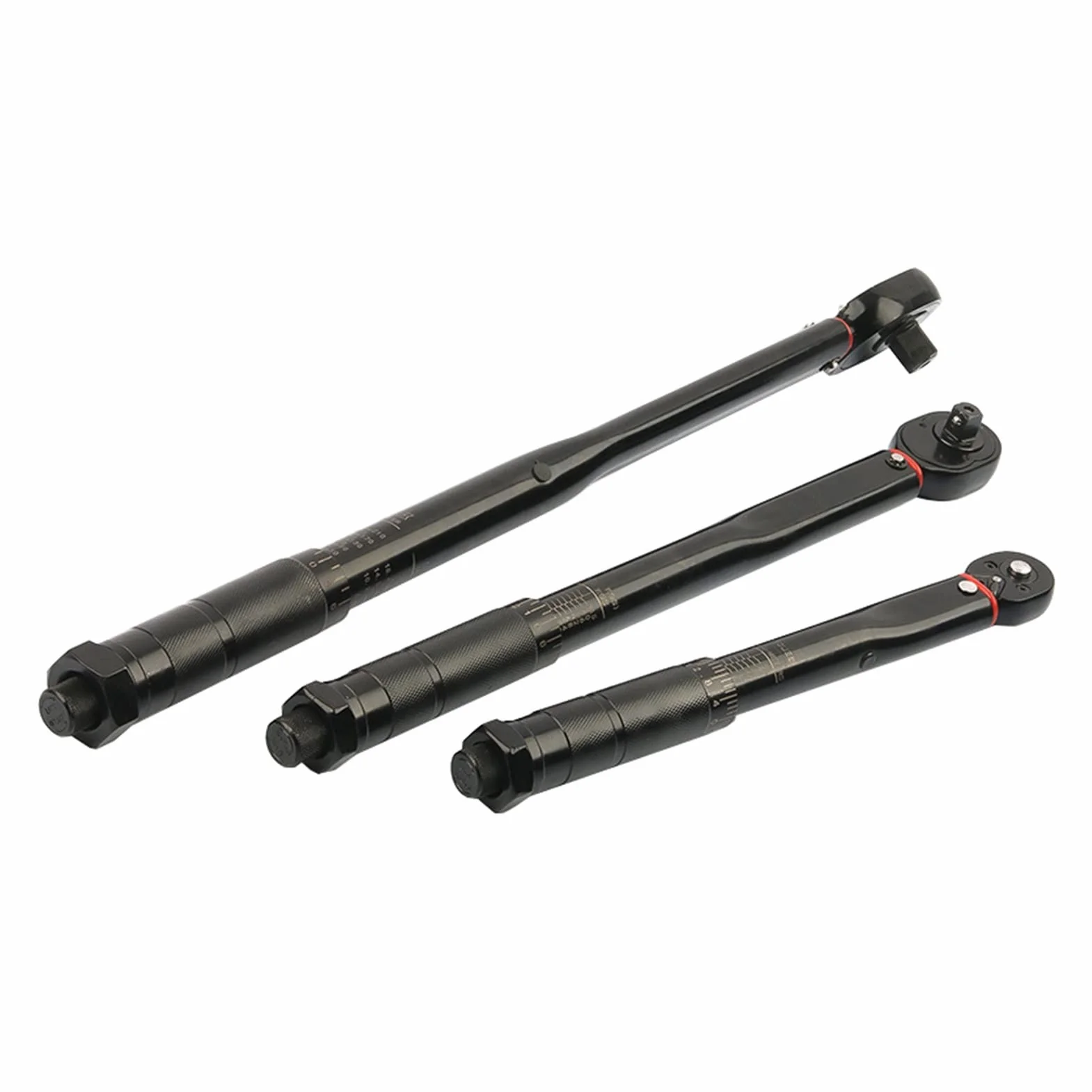 Cyfrowy klucz dynamometryczny 1/2 "Torque Preset Moment Drive Tool 28-210 Nm Pozytywny Negatywny Dwukierunkowy Spanner Auto Naprawa Narzędzia ręczne ze wskaźnikami LED o dokładności ±1%.