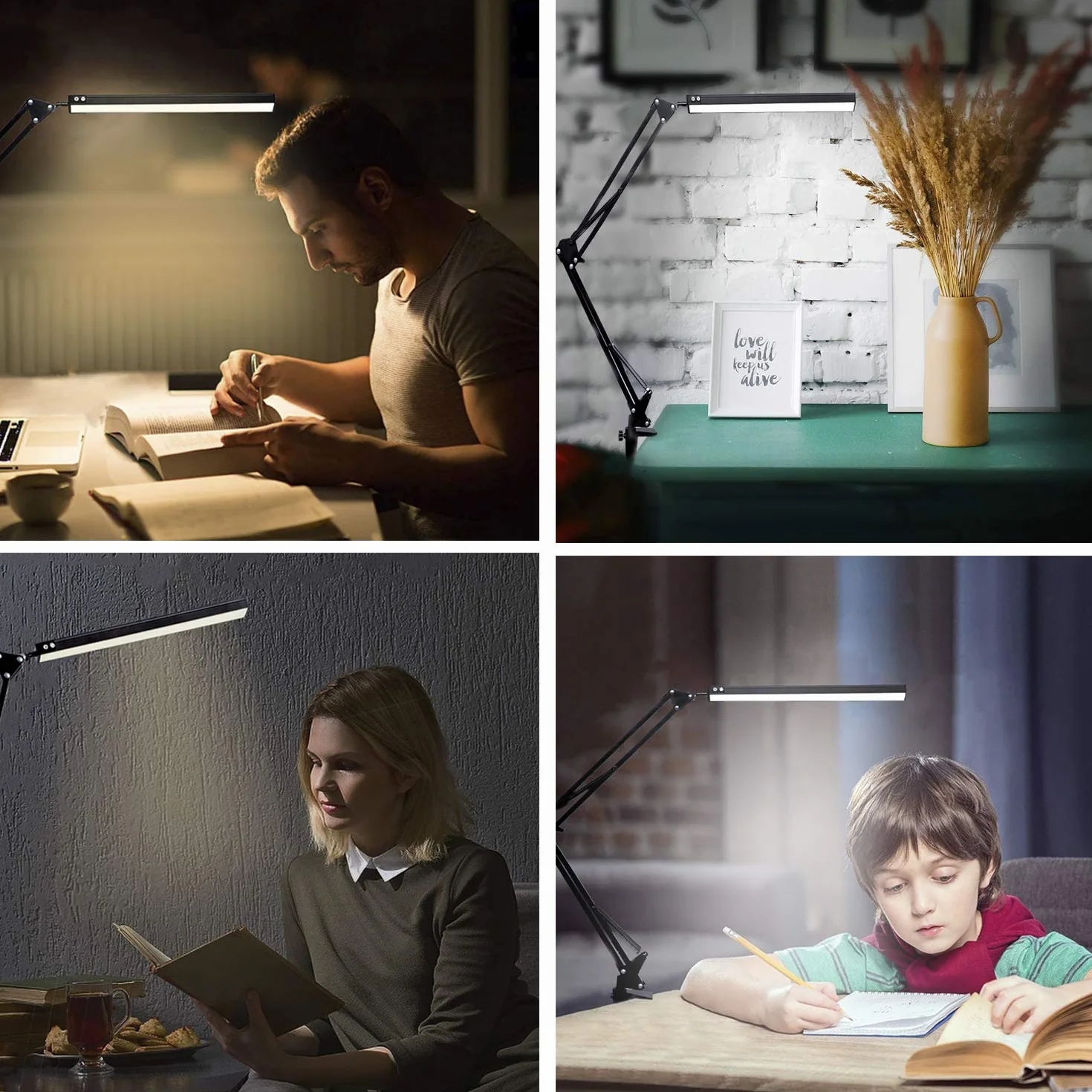 Lampa biurkowa Ochrona oczu