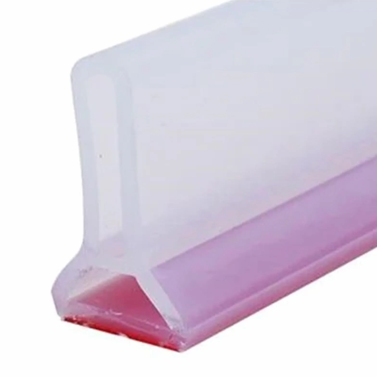 Elastyczny 50 mm prysznic woda Ber przezroczysta 100 cm Waterof Dr Seal utrzymuje mokre i ubrania oddzielny próg powodziowy do użytku w łazience