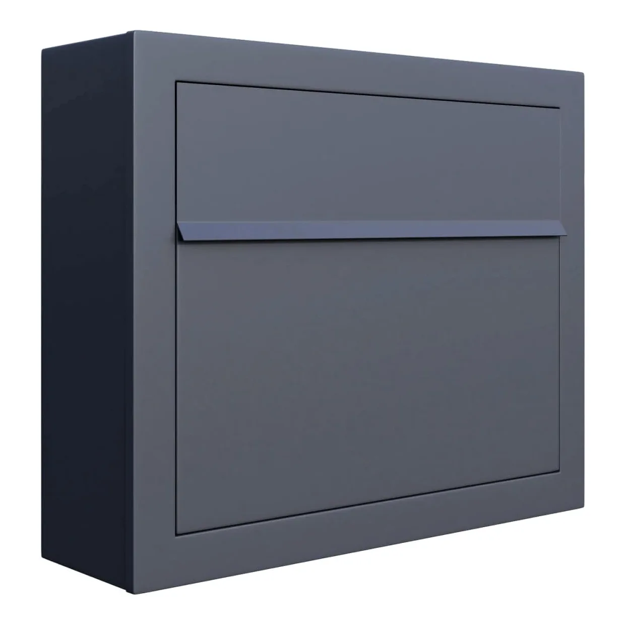 Elegancka skrzynka na listy w kolorze antracytowym Bravios