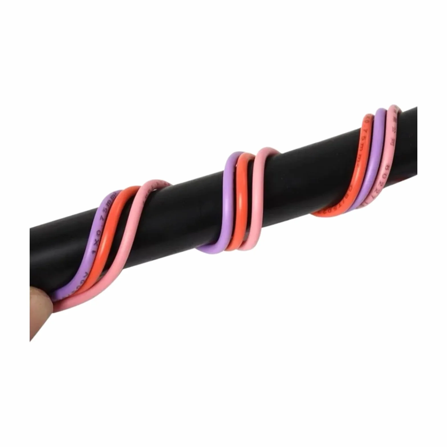 Kabel miedziany PVC300/500V Elastyczny kabel z rdzeniem wielożyłowym (WHITE; 5m; 13AWG (2,5 mm2))