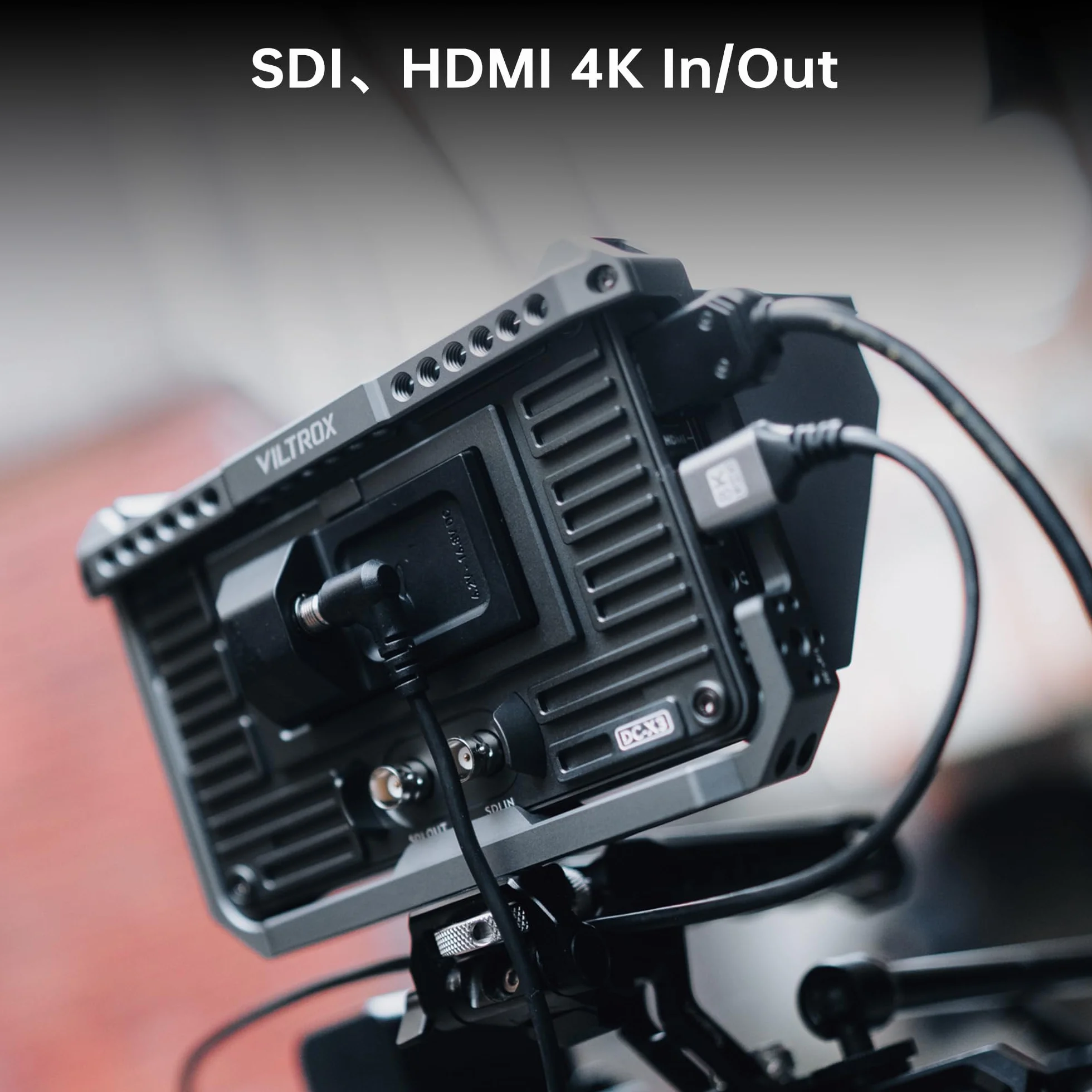 VILTROX Monitor kamery DC-X3 SDI