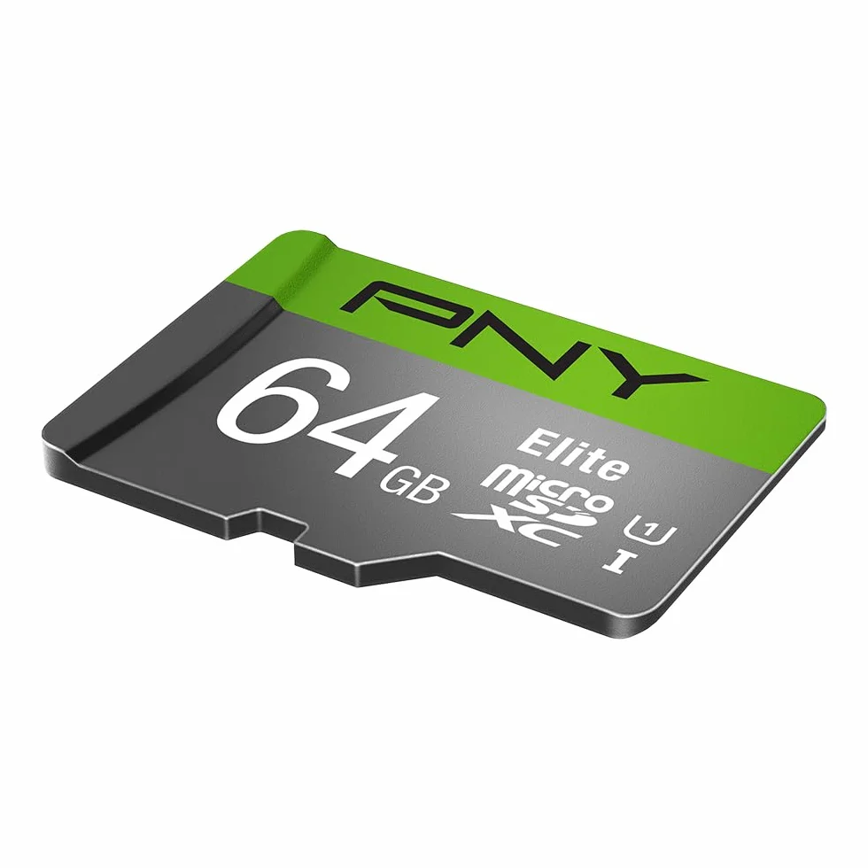 PNY Elite microSDXC 64GB Class 10 UHS-I U1 100MB/s