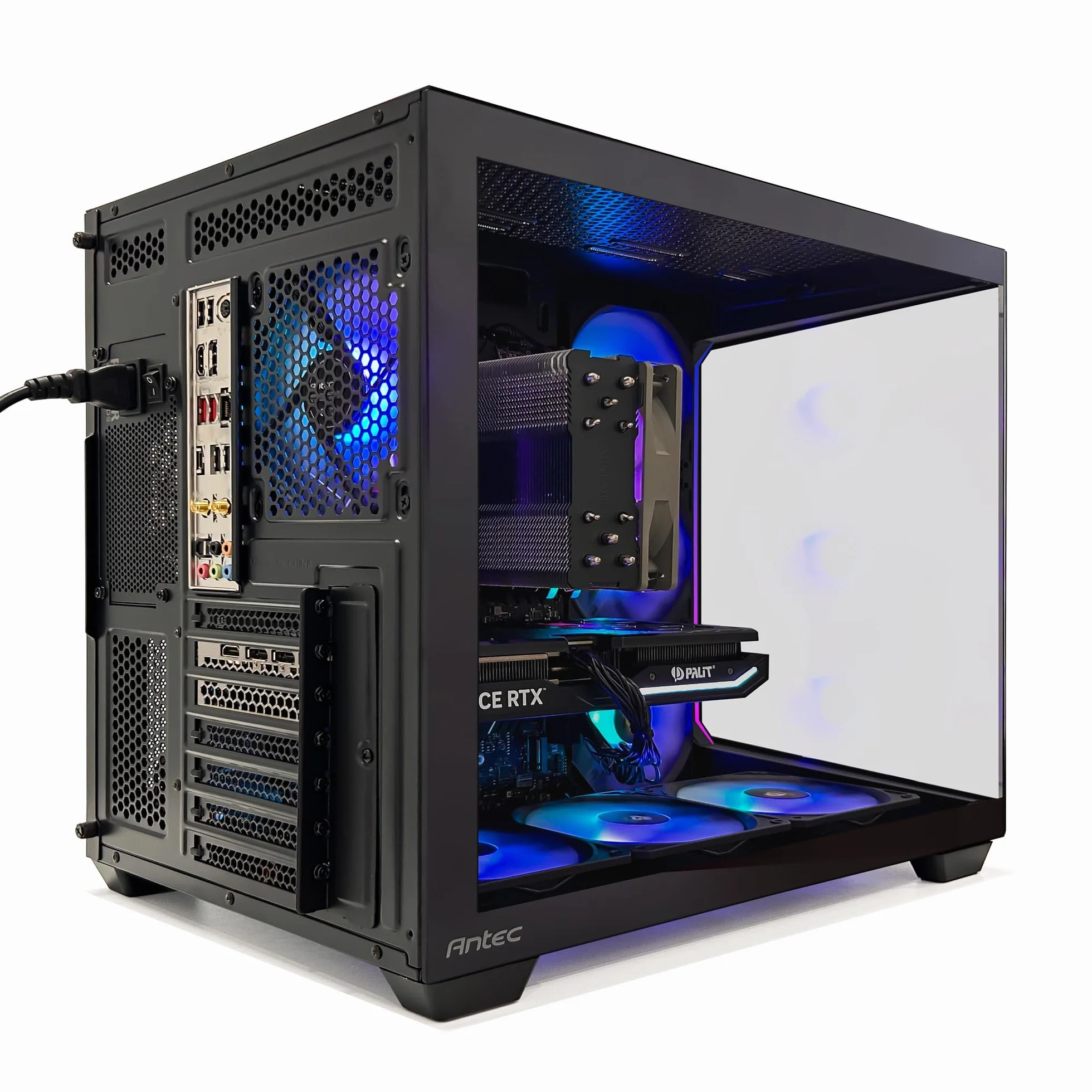 PC Gaming Aqua C5 4070S Czarny ANTEC ARGB C5 Black MSI B760-P WiFi Corsair 16GB 3600 BK SSD NVME 1TB PCIE4.0 Windows 11 Pro
