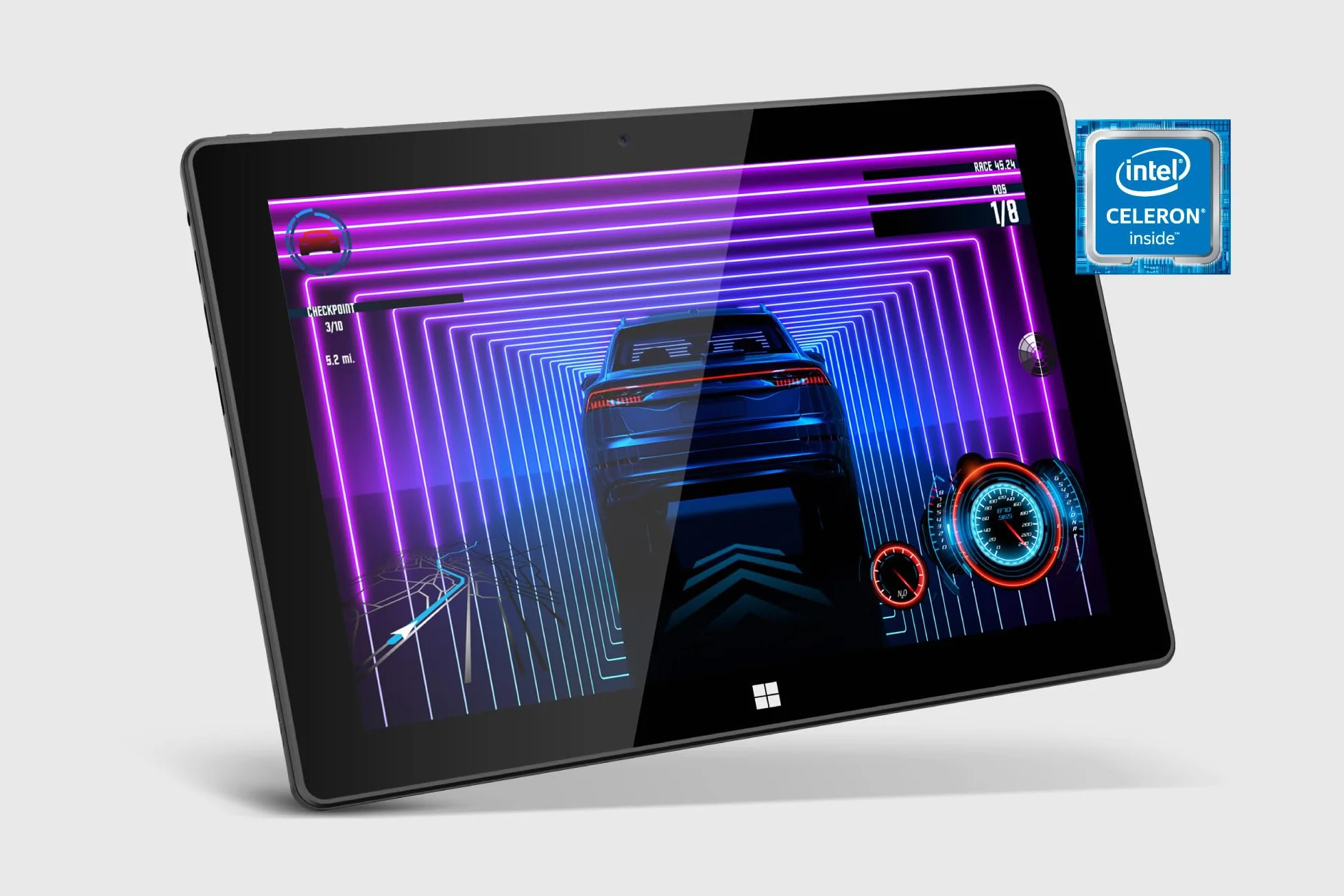 Krüger&Matz Tablet 2in1 EDGE 1089 Przekątna 10,1" HDMI 8/256 GB Windows 11 Pro Klawiatura KM1089.1